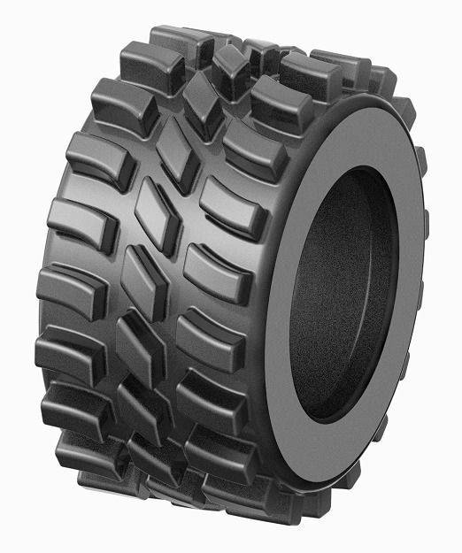 Wheel Loader Tyre 3D print model_1