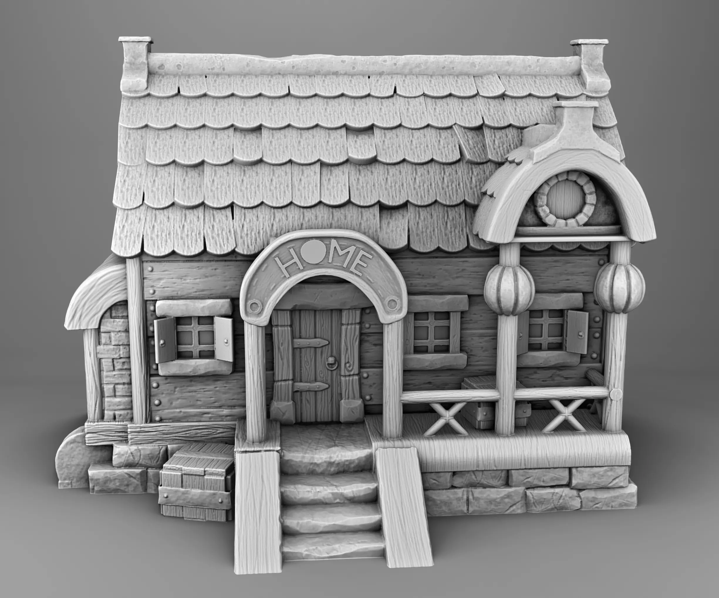 House 3D print model