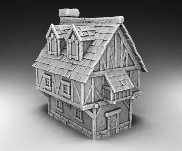 House with roof