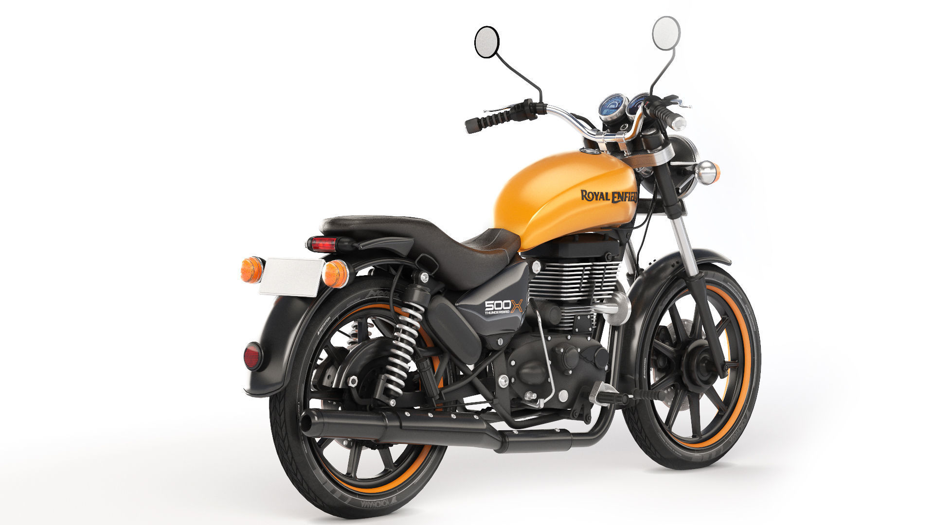 Royal Enfield Thunderbird 500X 3D model_1