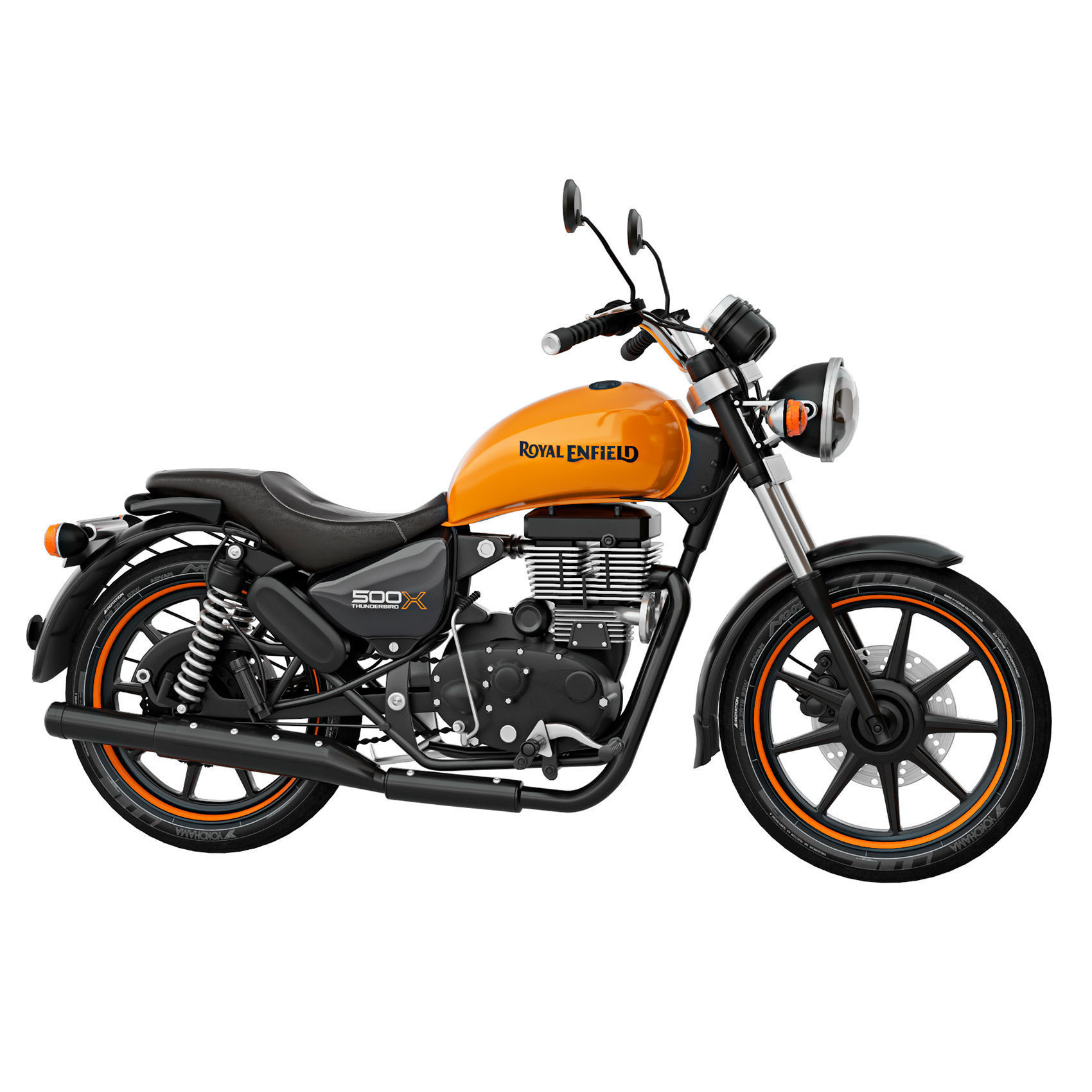 Royal Enfield Thunderbird 500X 3D model_7