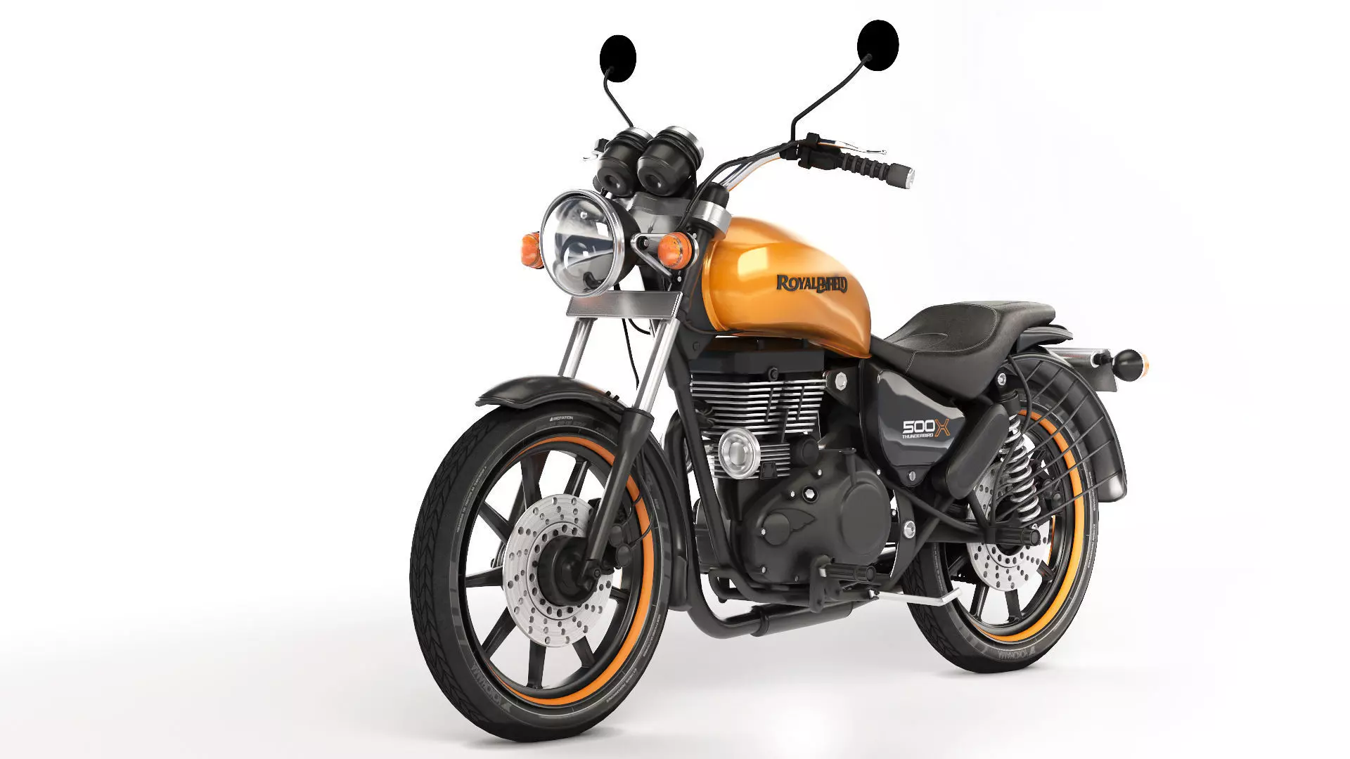 Royal Enfield Thunderbird 500X 3D model_0