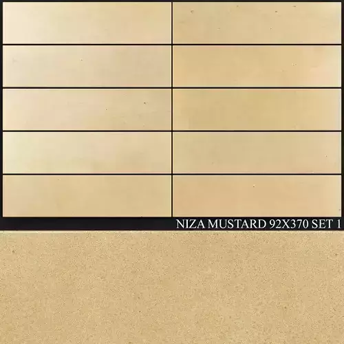Peronda Niza Mustard 92x370 Set 1 3D model