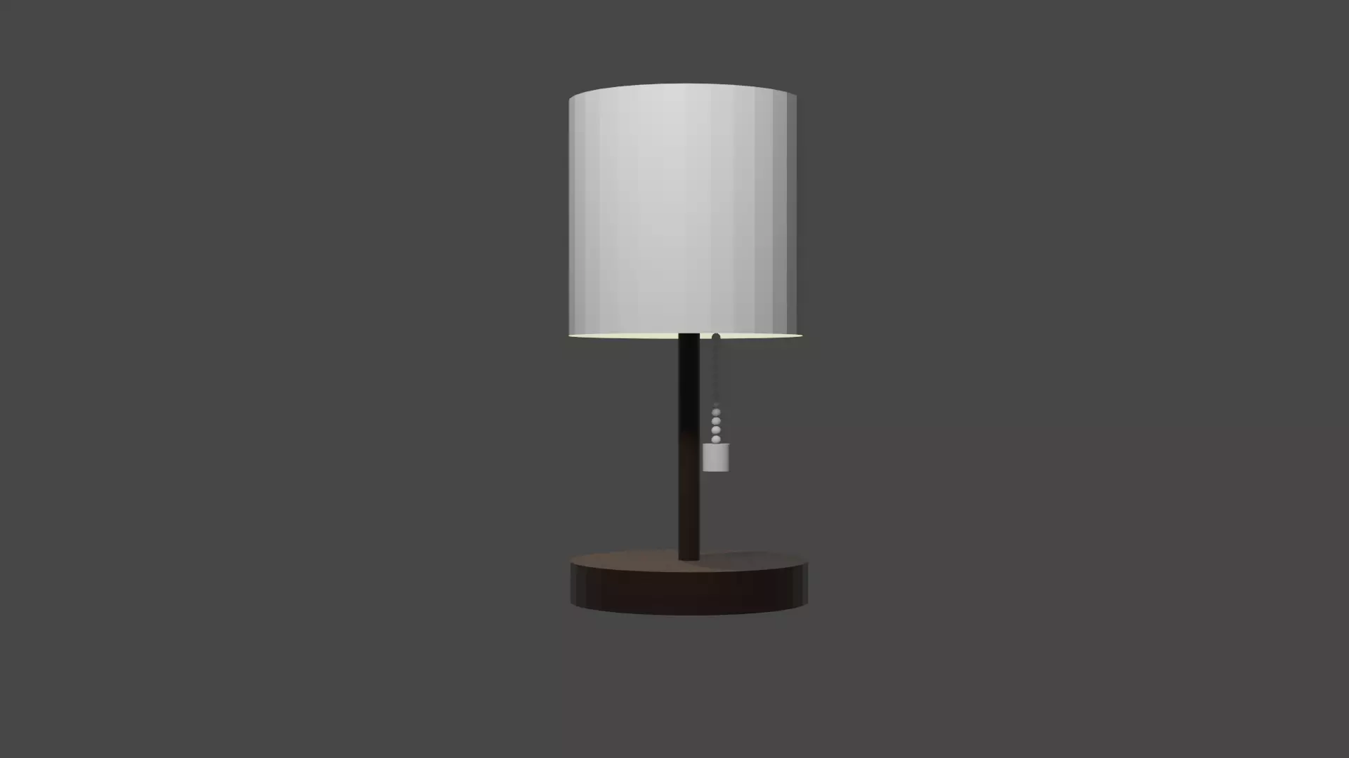 table lamp 3D model_0