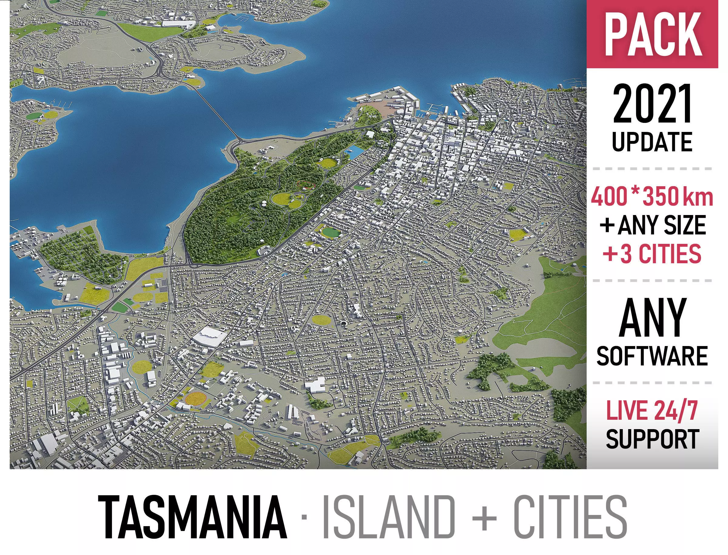Tasmania 3D Model Collection_0