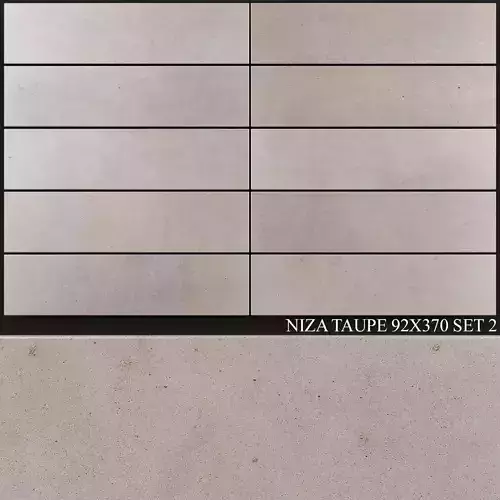 Peronda Niza Taupe 92x370 Set 2 3D model
