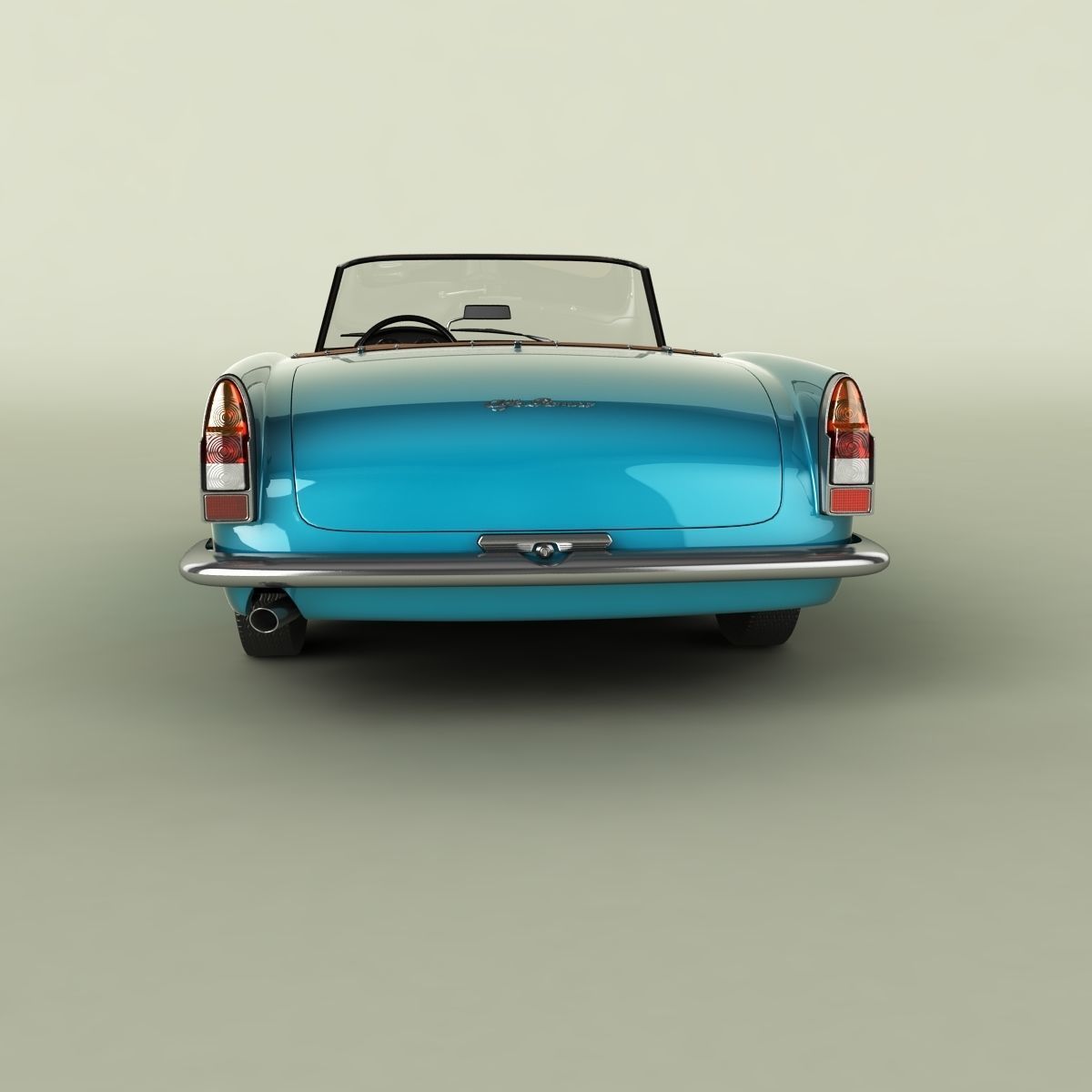 Alfa Romeo 2000 Touring Spider 3D model_3
