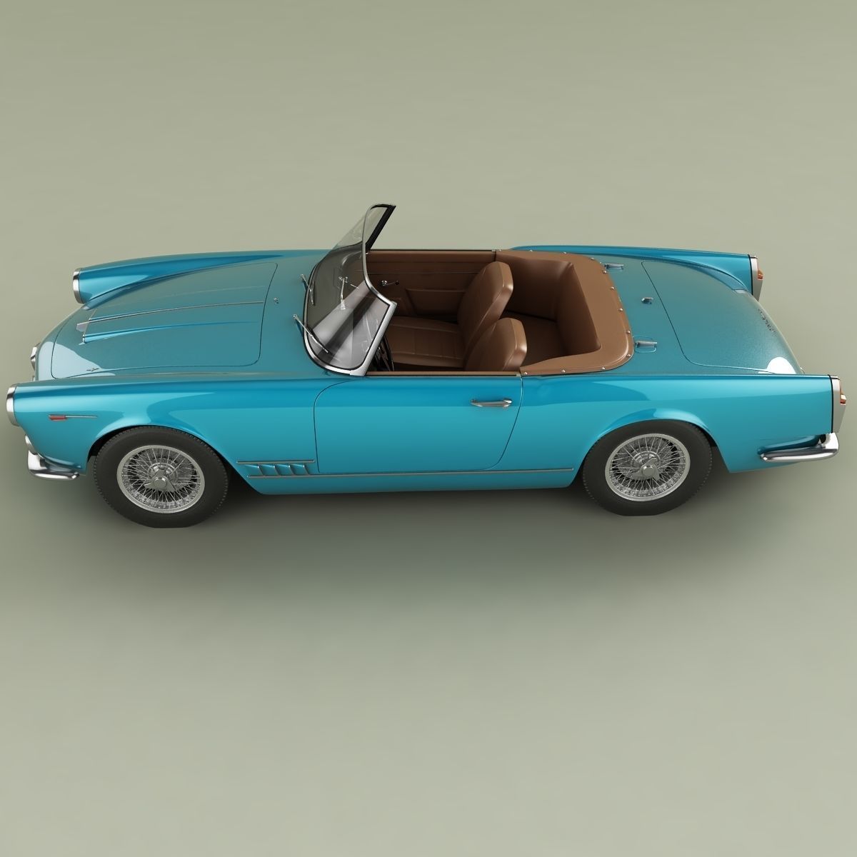 Alfa Romeo 2000 Touring Spider 3D model_6