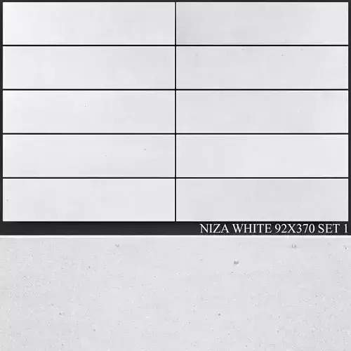 Peronda Niza White 92x370 Set 1 3D model