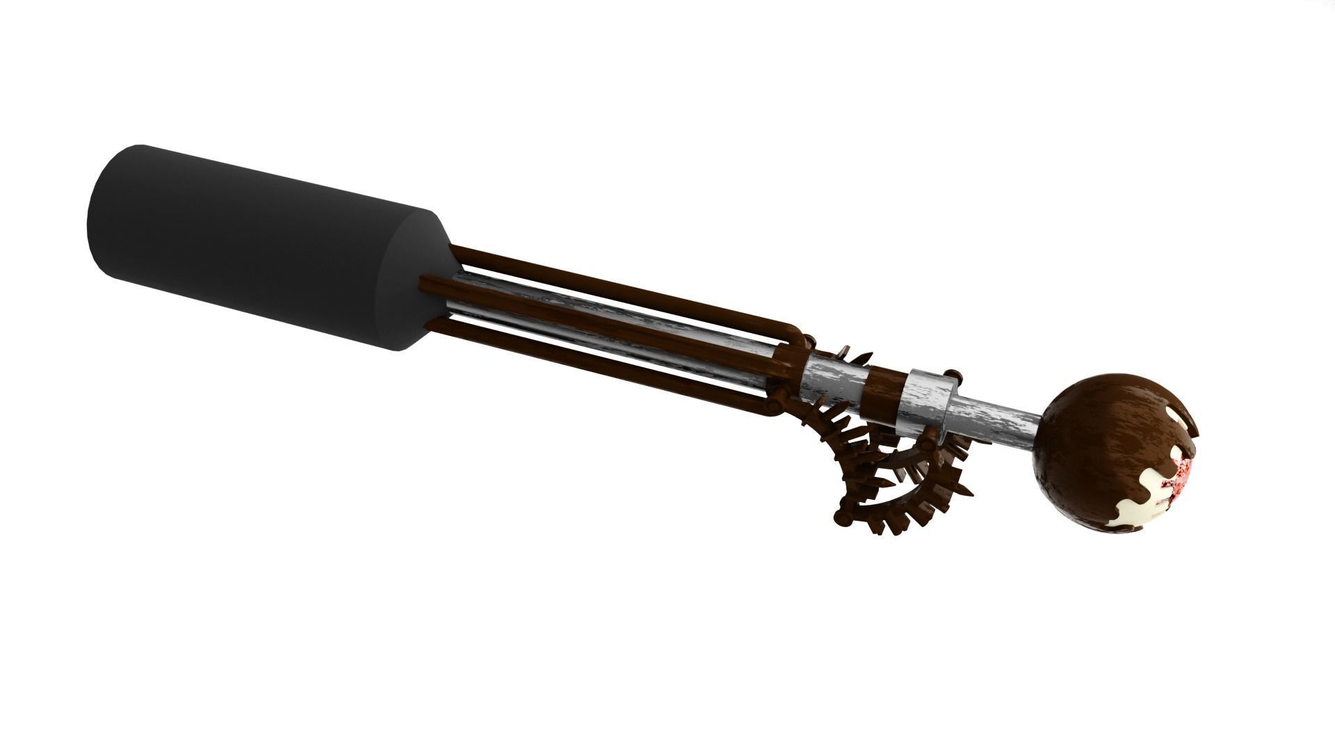 Jabbas Palace Gatekeeper droid 1-12 scale 3D print model_2