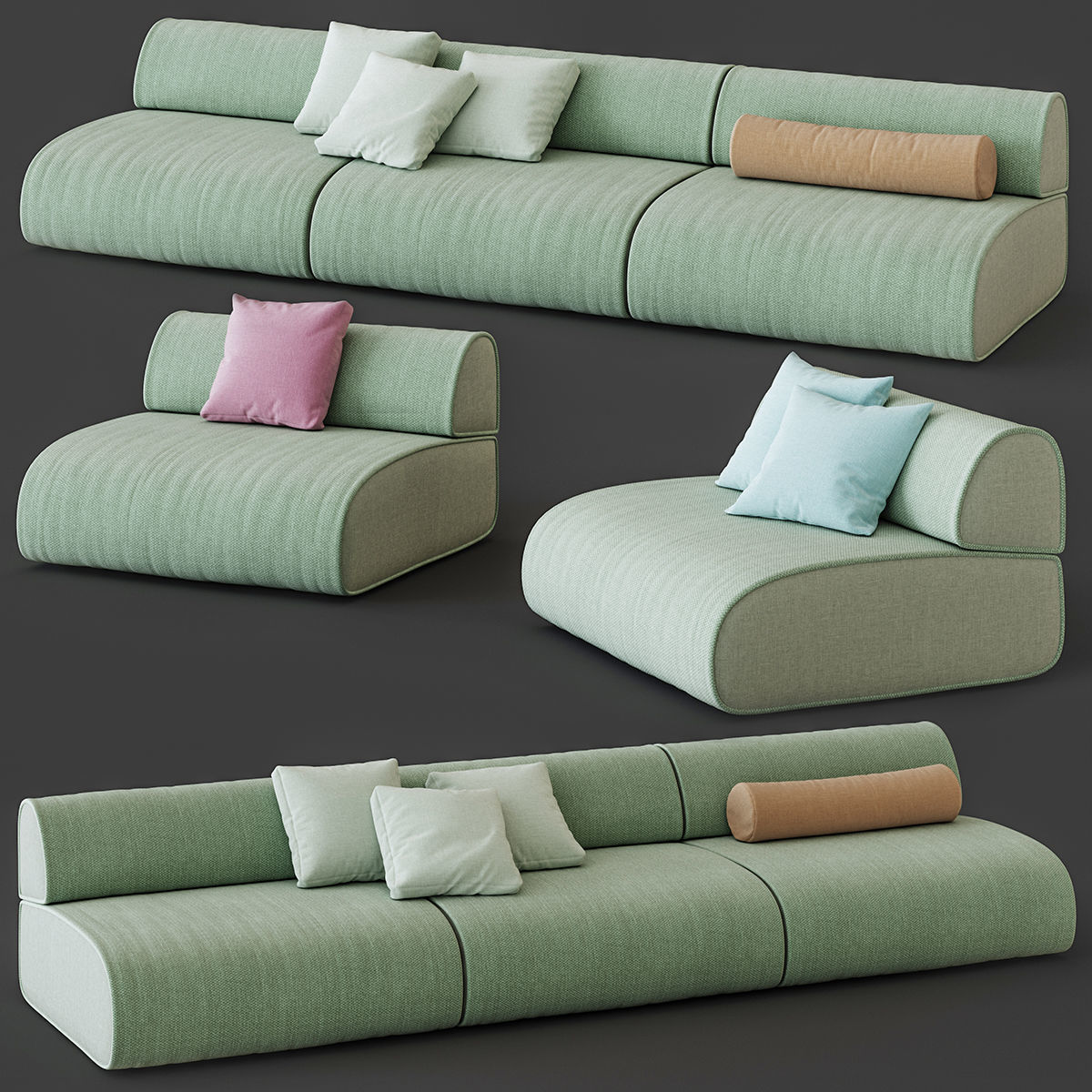 Garden house 3D model_1