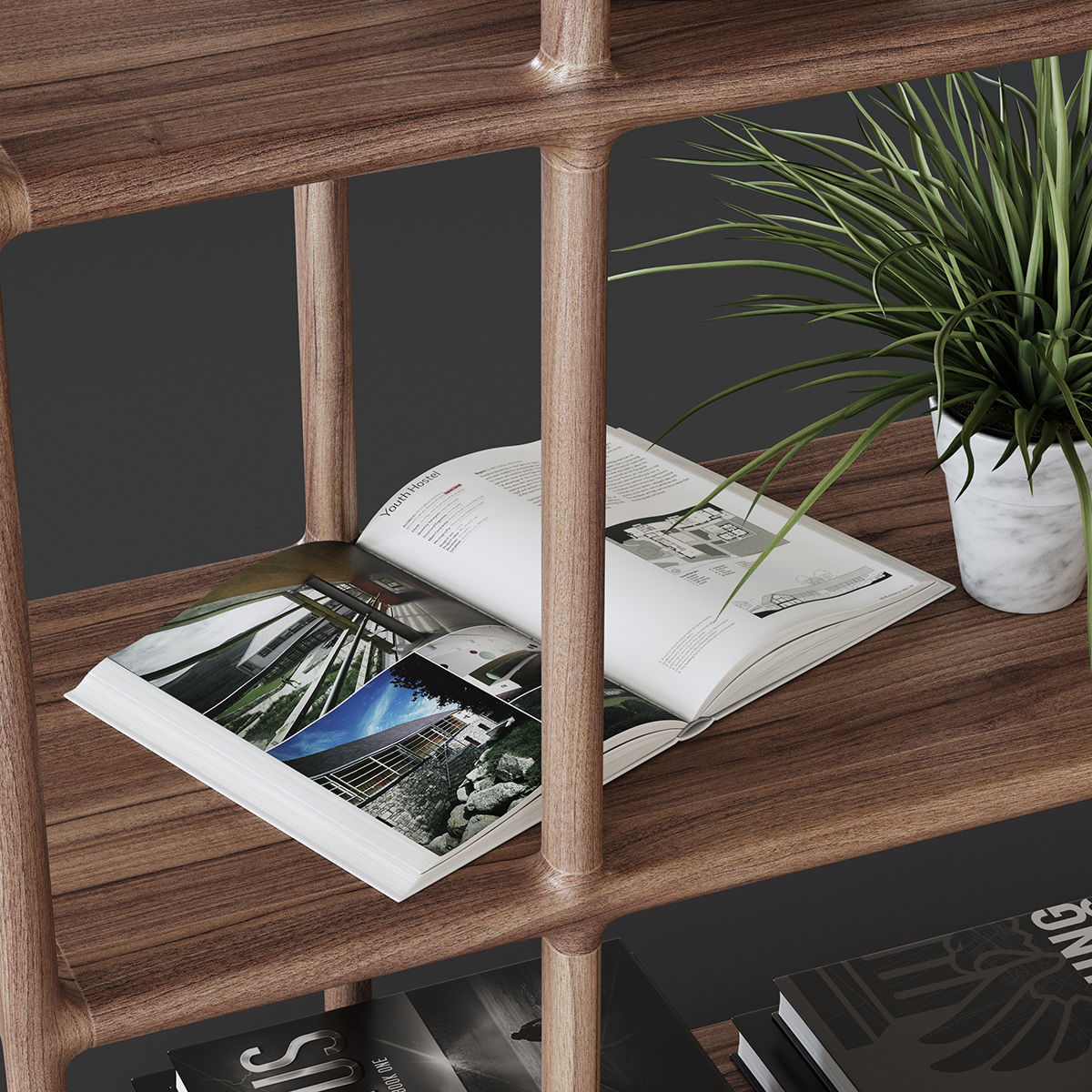 Biblo rack by Porada 3D model_3