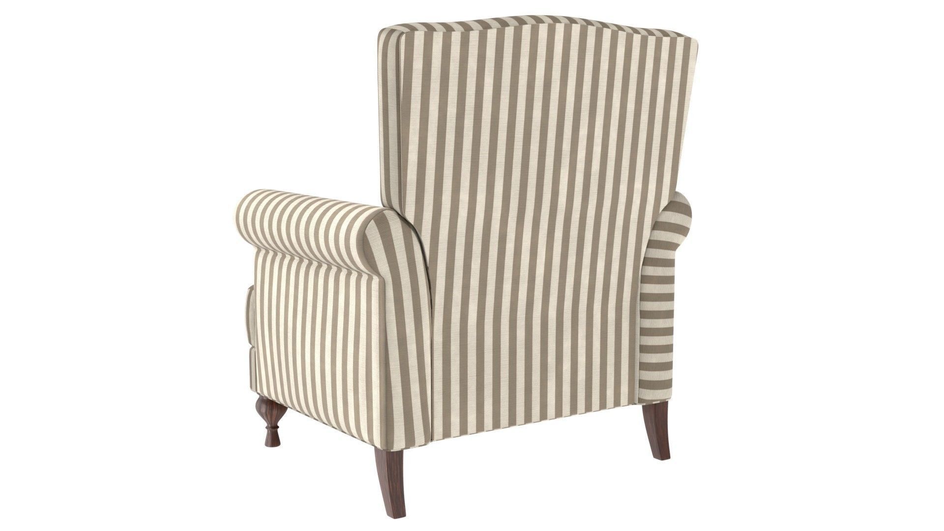 cgt armchair trad 3D model_3