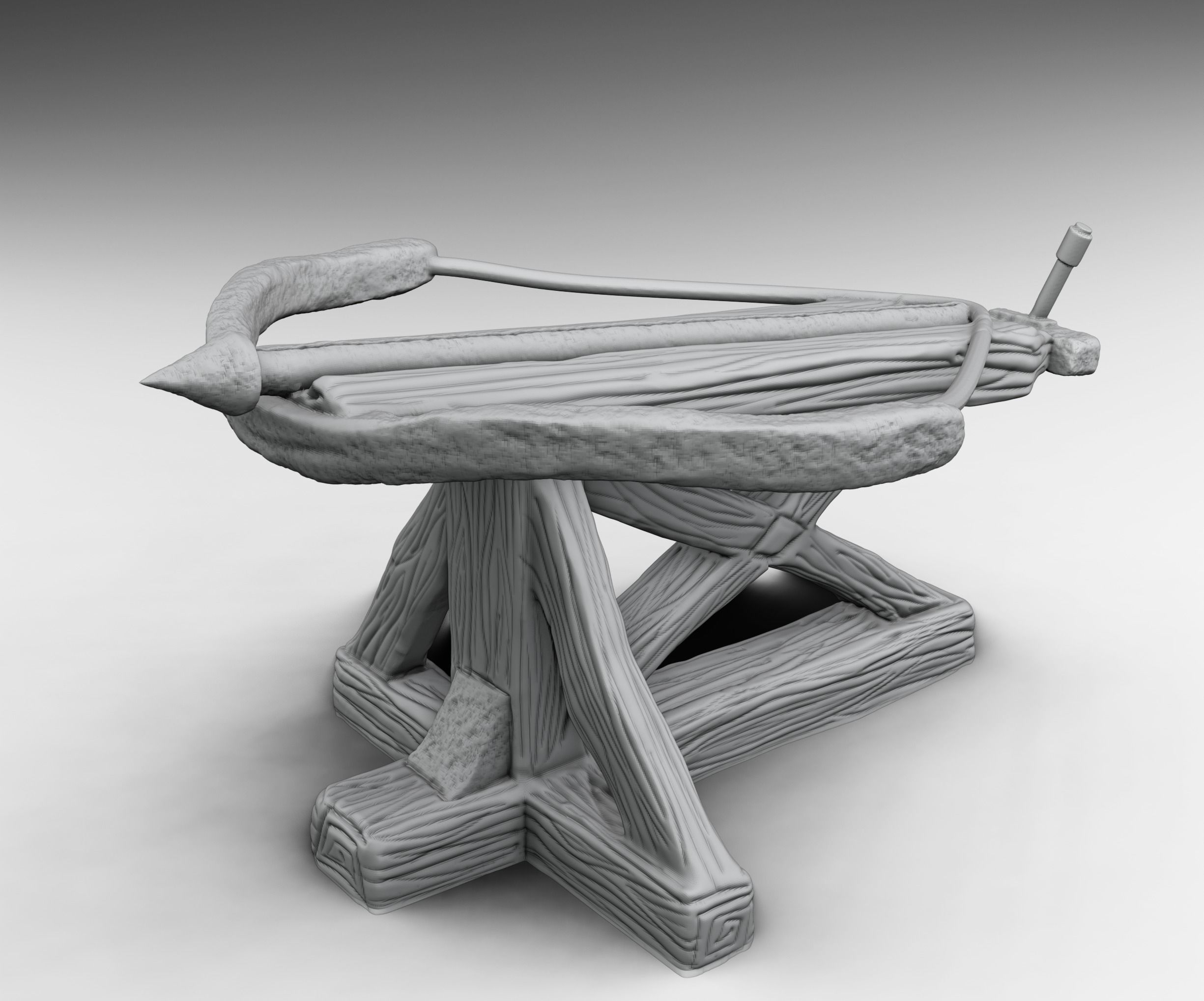 siege weapons 3D print model_3