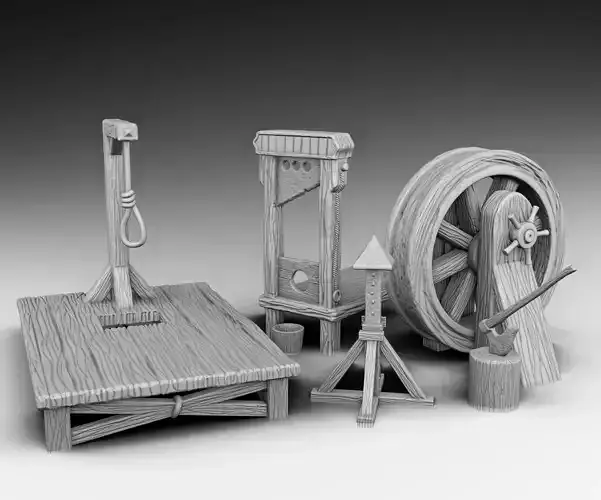 instruments of torture 3D print model