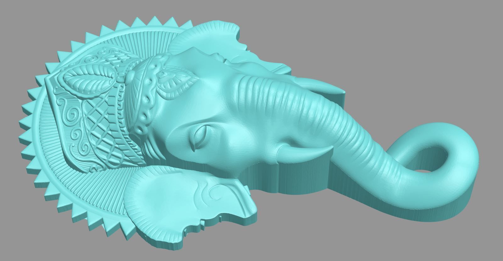 Head 113 3D print model_3