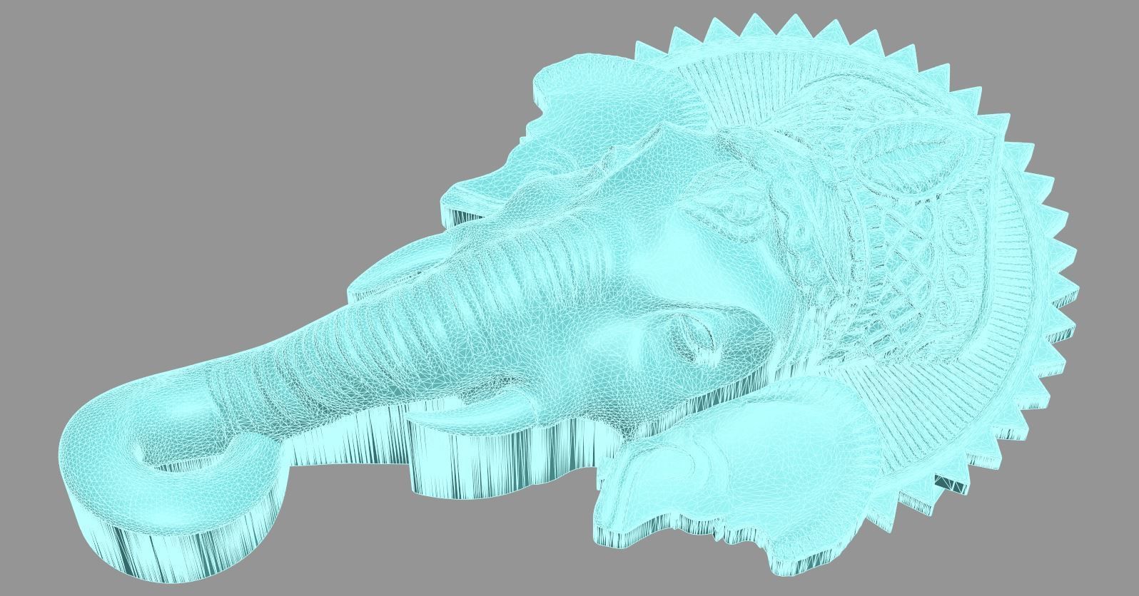 Head 113 3D print model_5