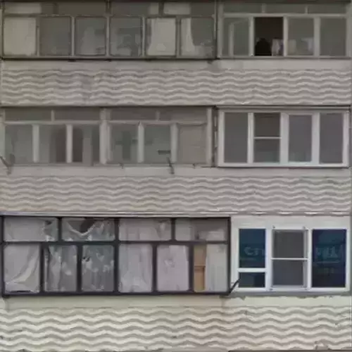 house windows of apartment building