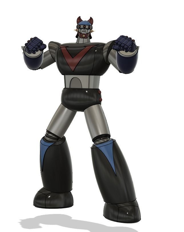 robot taekwon v korea taekwondo 3d printing model 3D print model_2