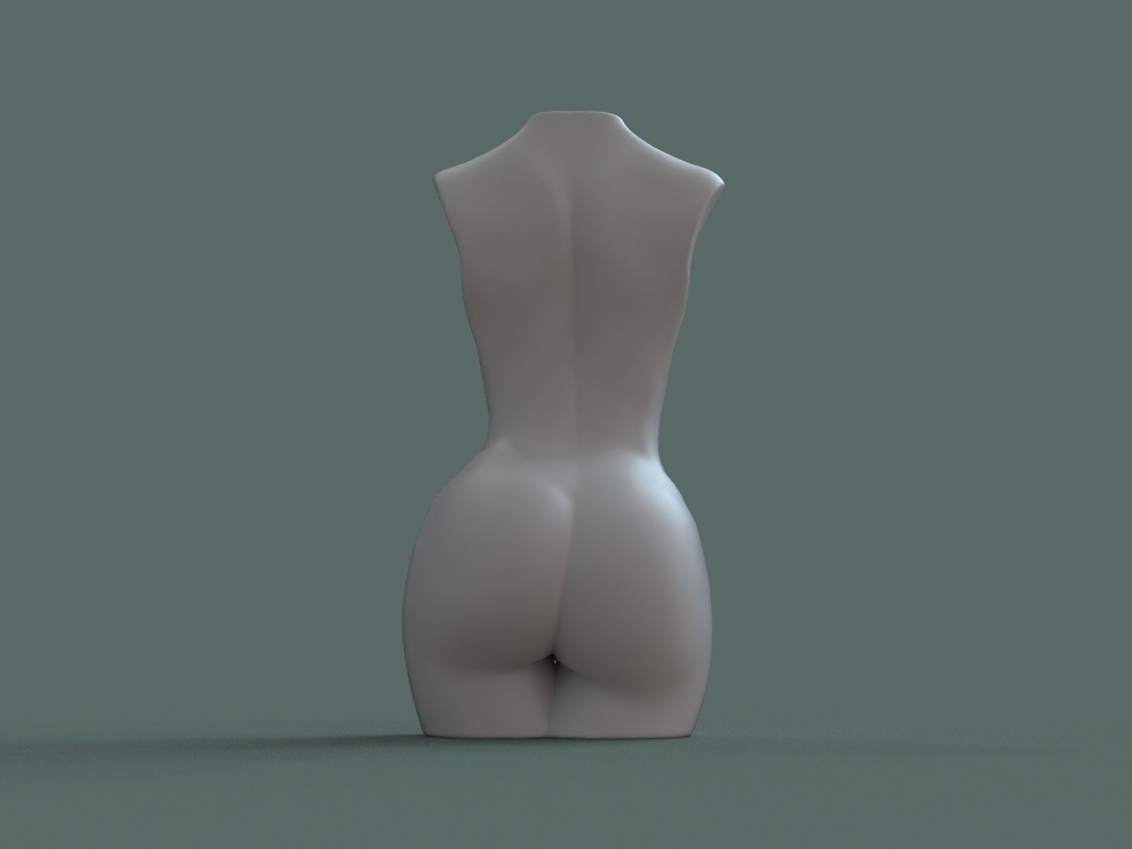 Female Torso 3D Print Stl 3D print model_4