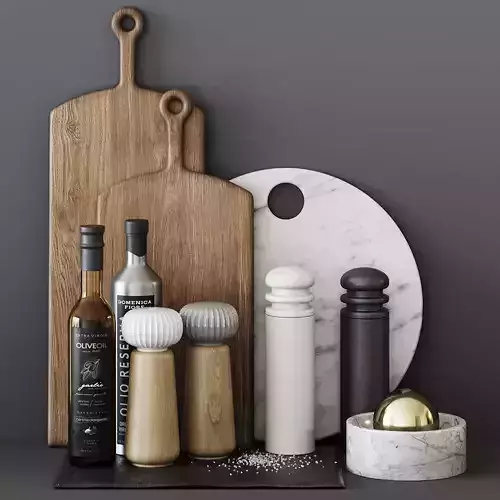 Kitchen set 18 3D model