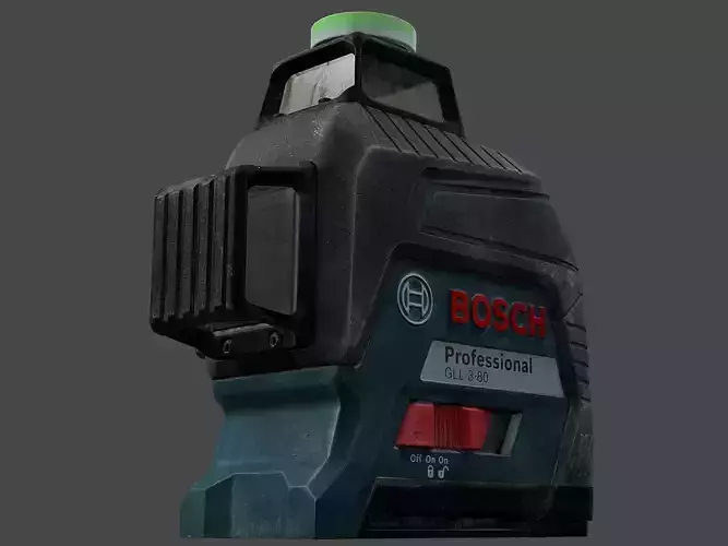 Bosch GLL Laser Level RAW Scan 3D model