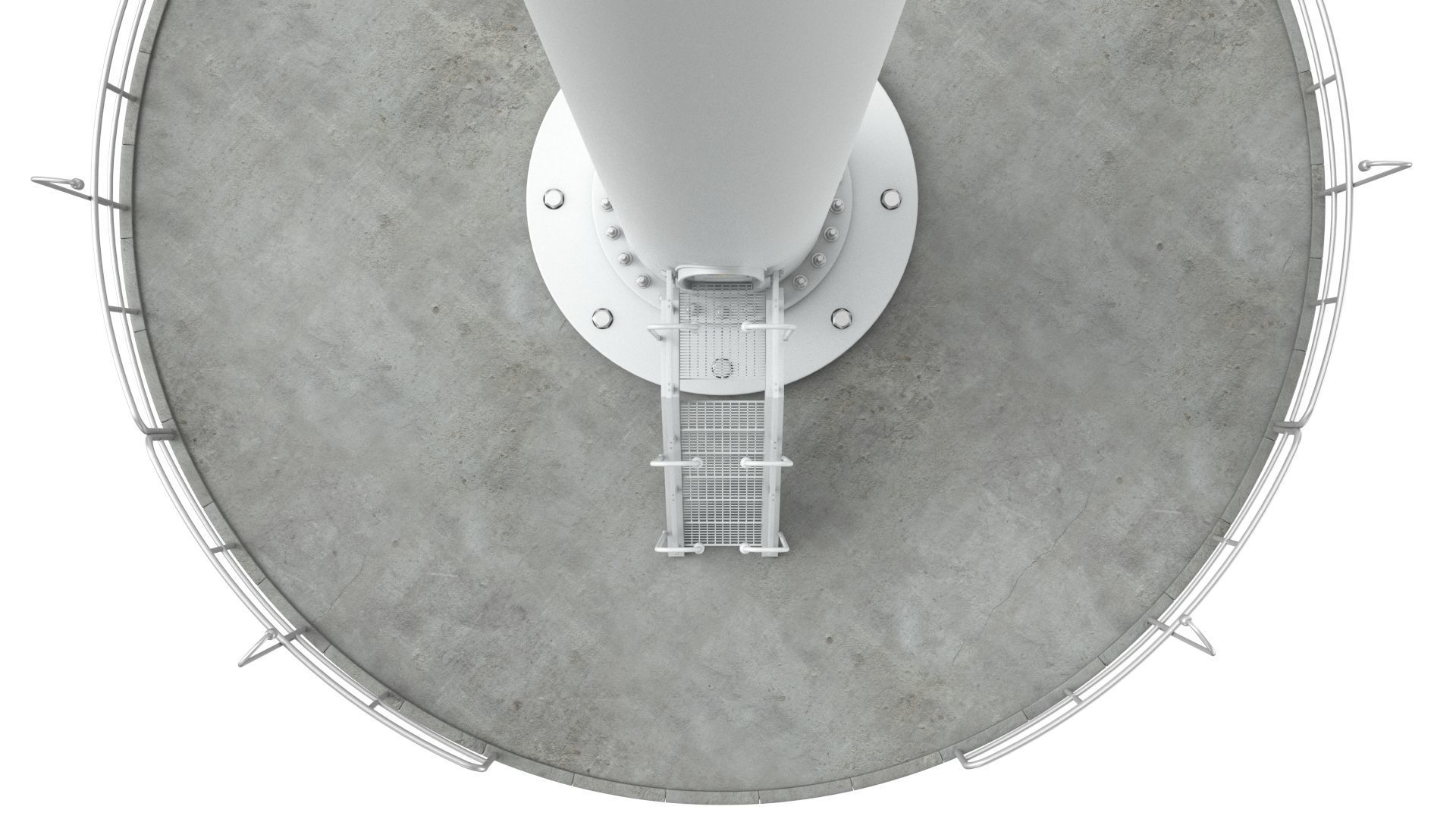 Wind Turbine Vestas with details 3D model_21