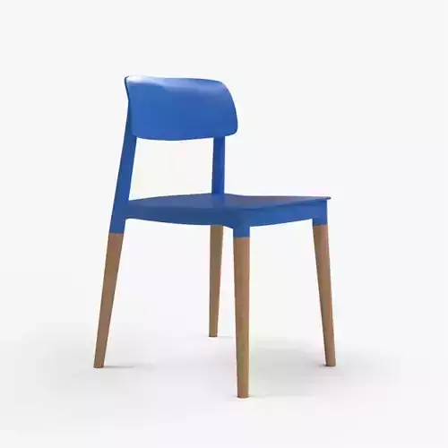 Iris Cafe Chair blue