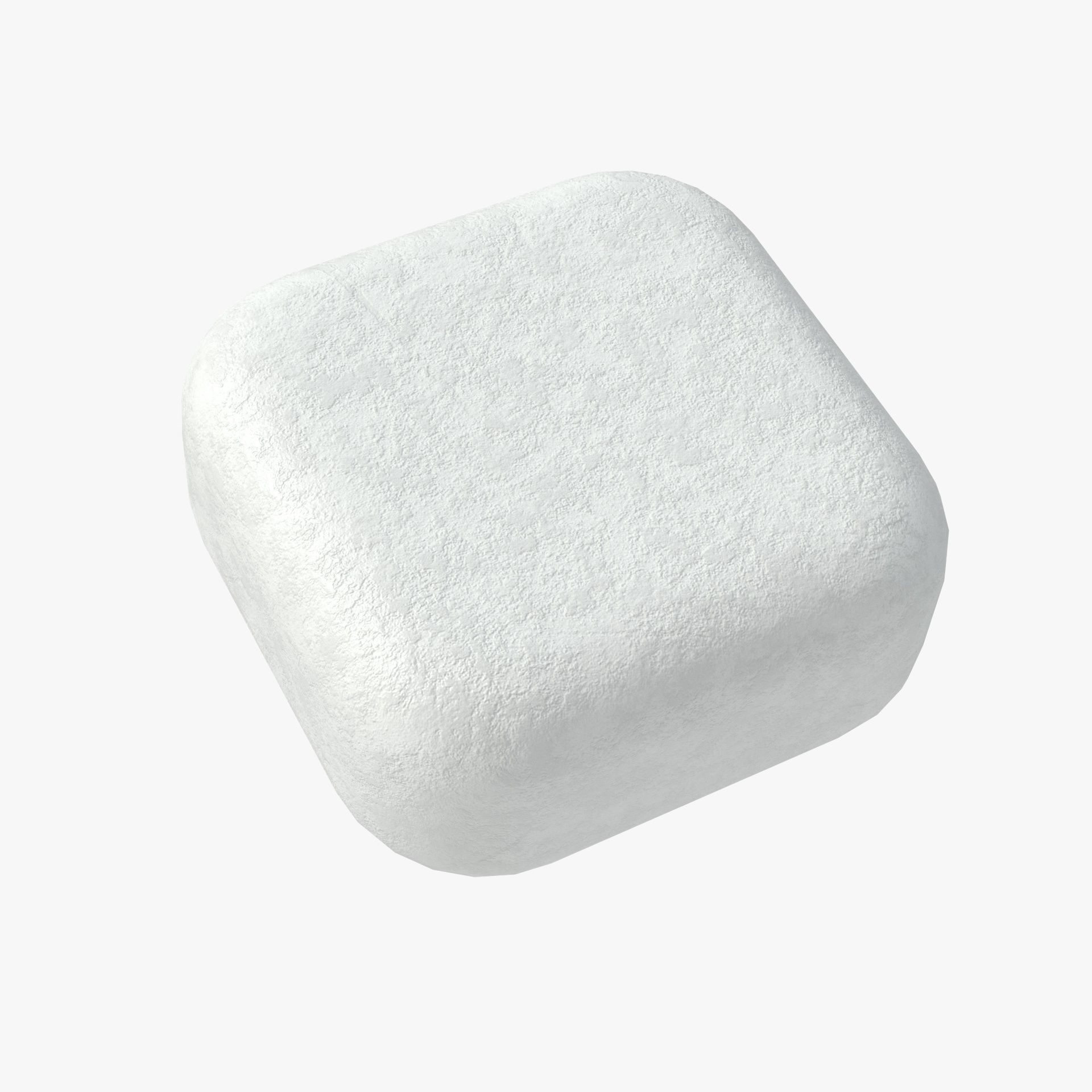 Set of square shaped pills with 4K PBR tex and color variations Low-poly 3D model_5