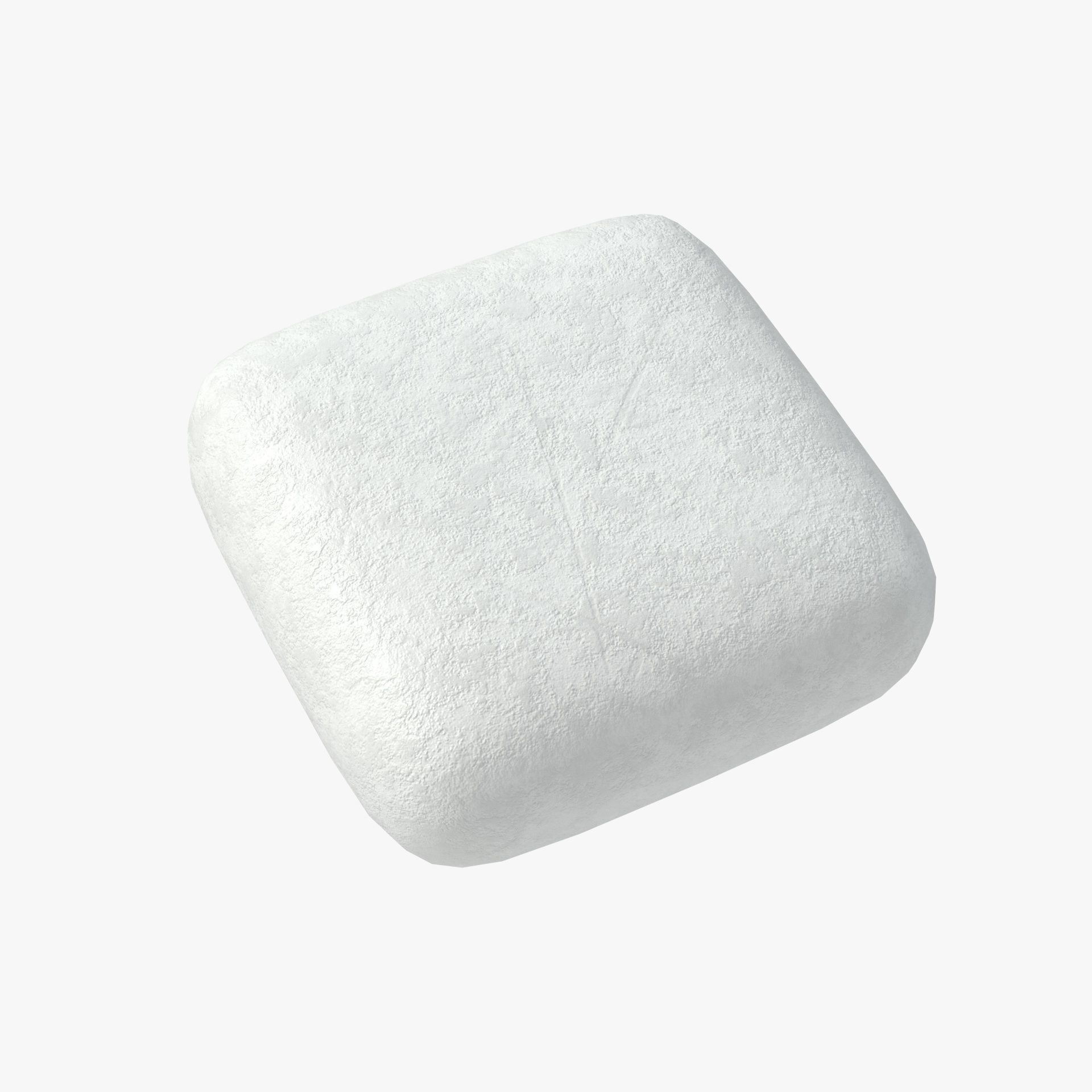 Set of square shaped pills with 4K PBR tex and color variations Low-poly 3D model_6