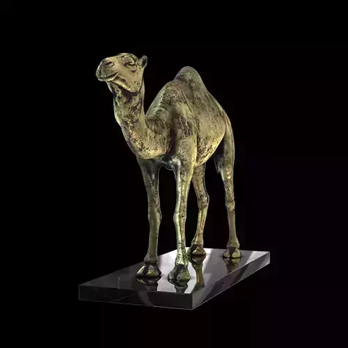 Camel sculpture