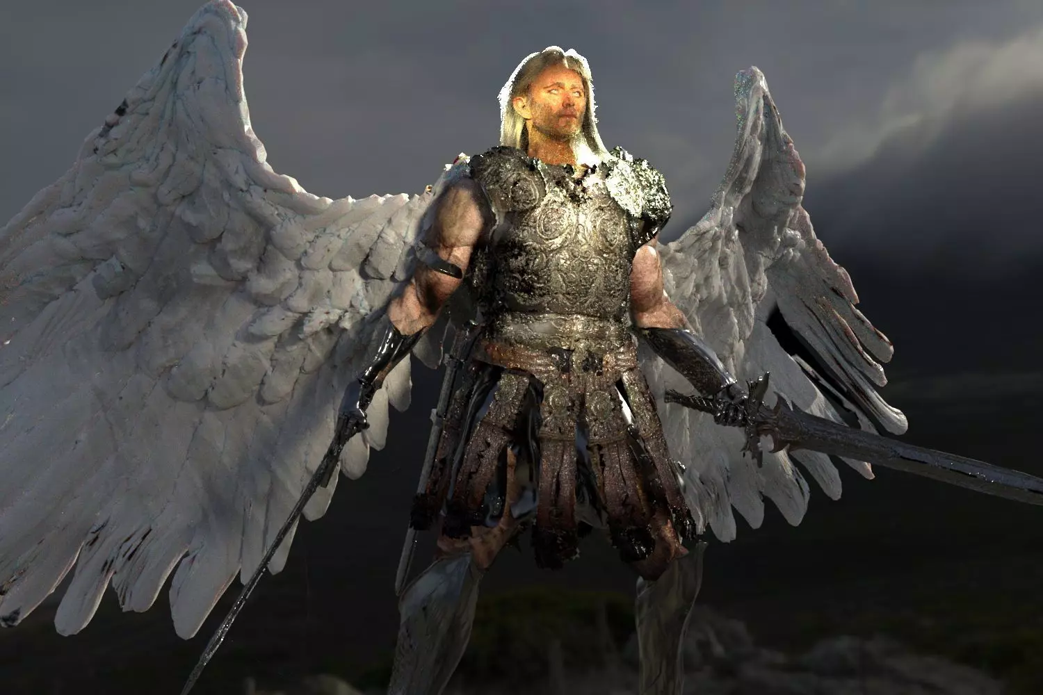 Arch Angel 3D model_0