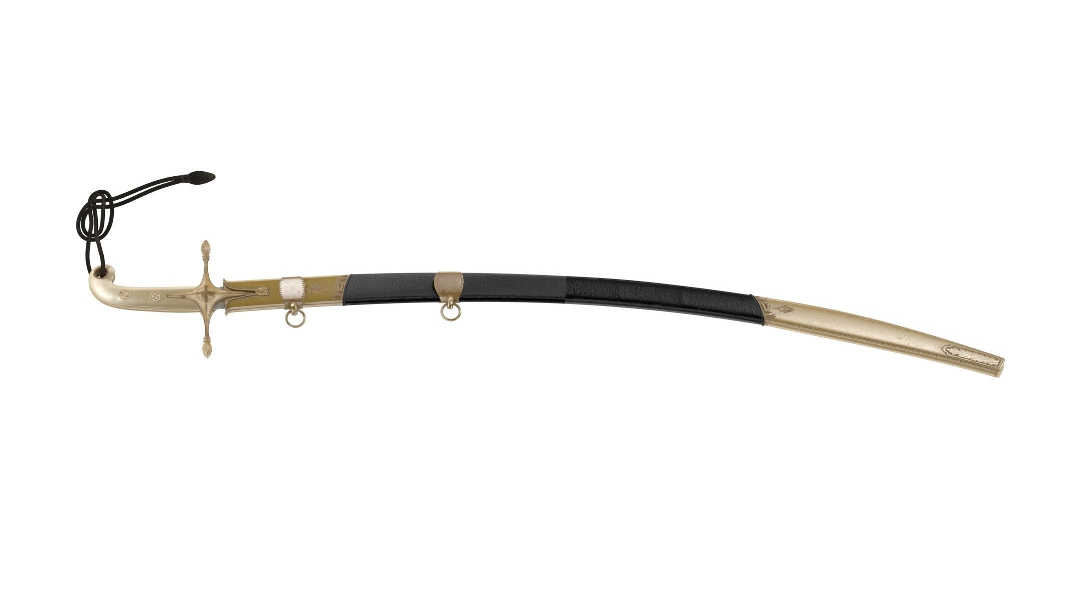 Mameluke Sword  Low-poly 3D model_3