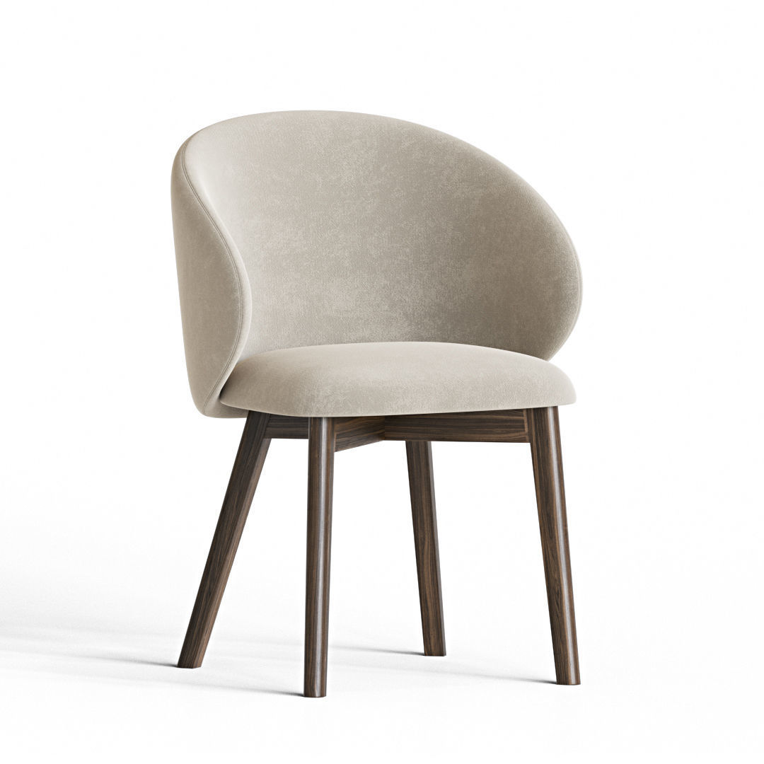 Dining Set 19 3D model_3