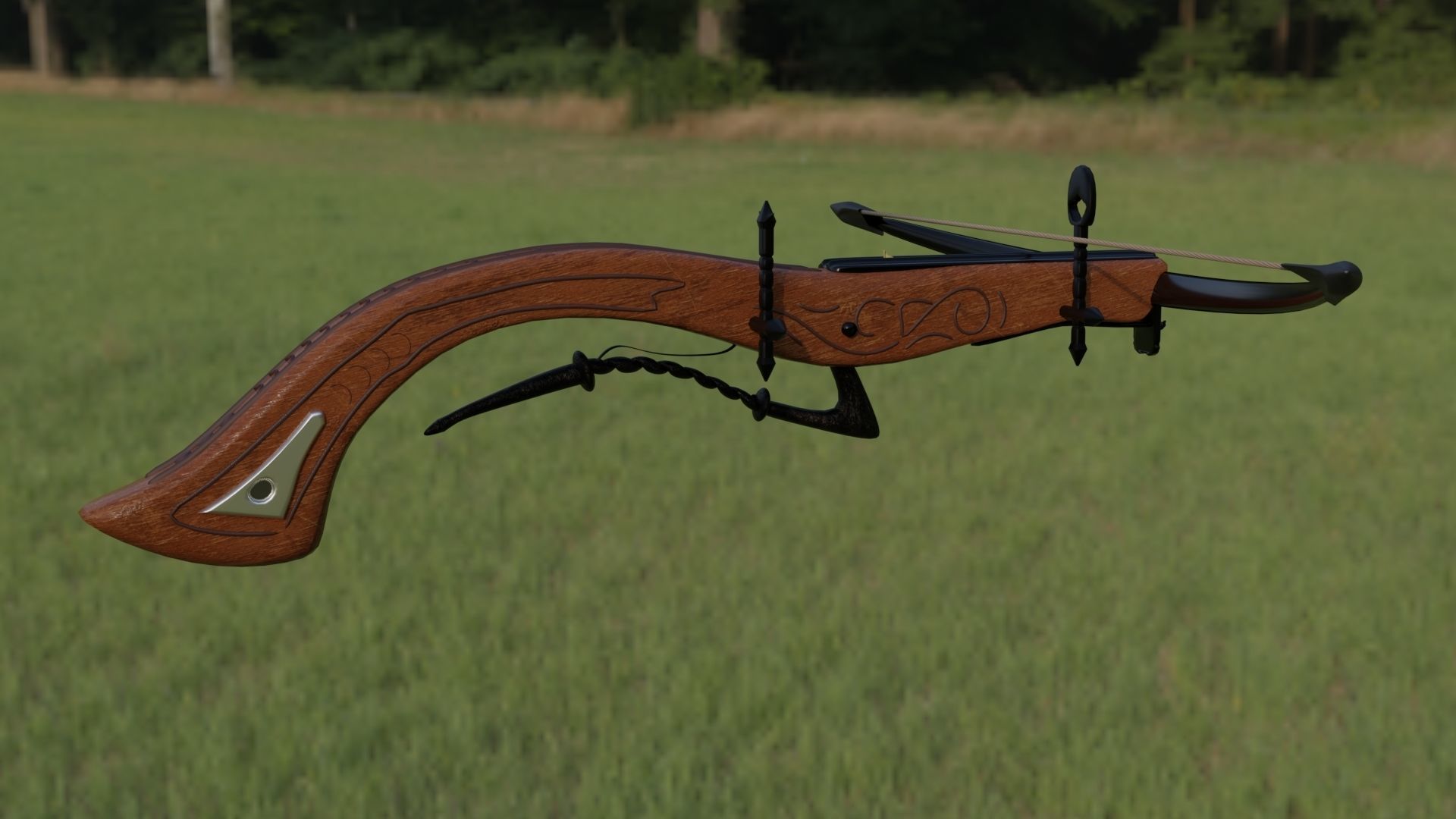Light Crossbow 3D model_5