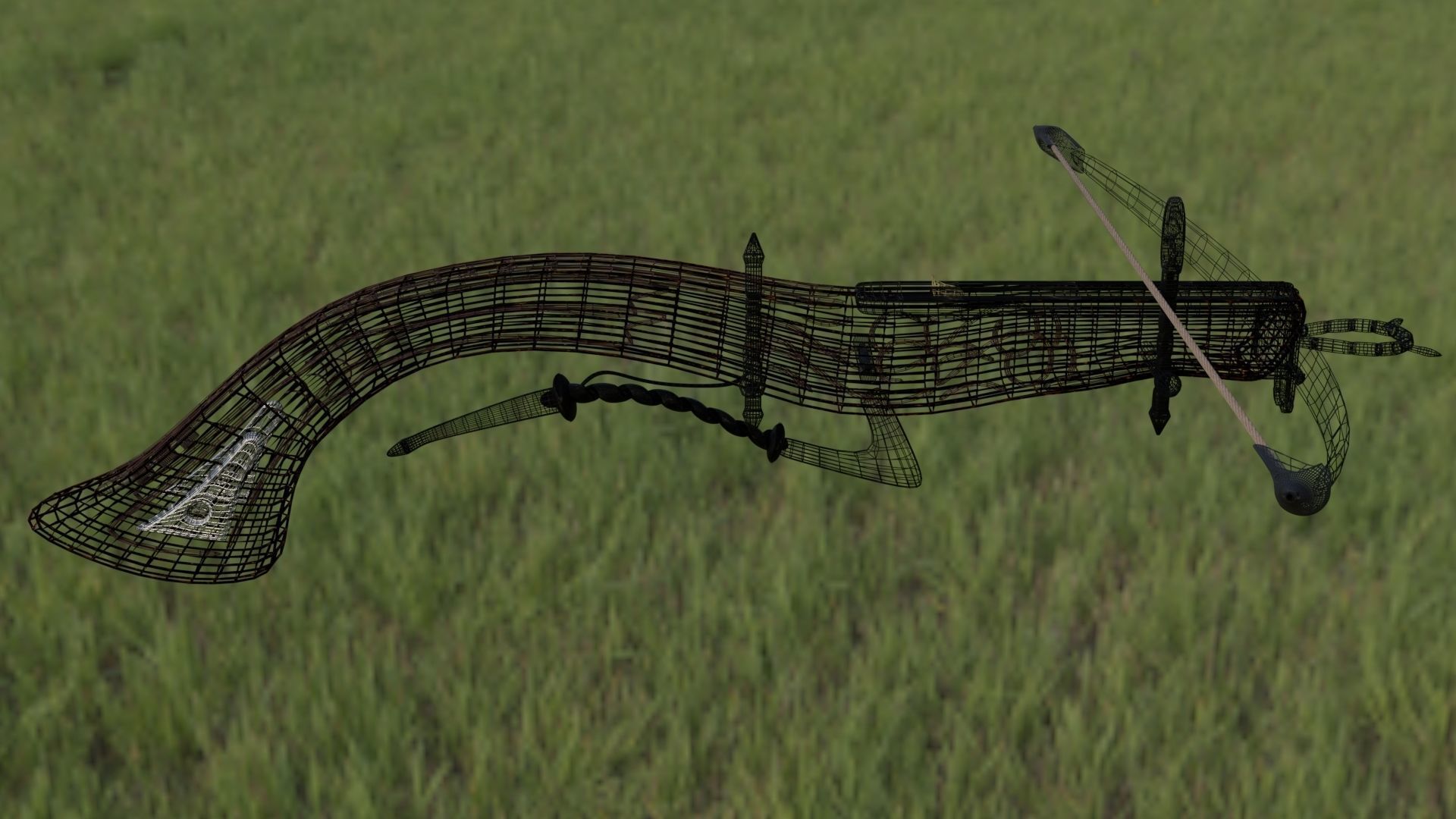 Light Crossbow 3D model_6