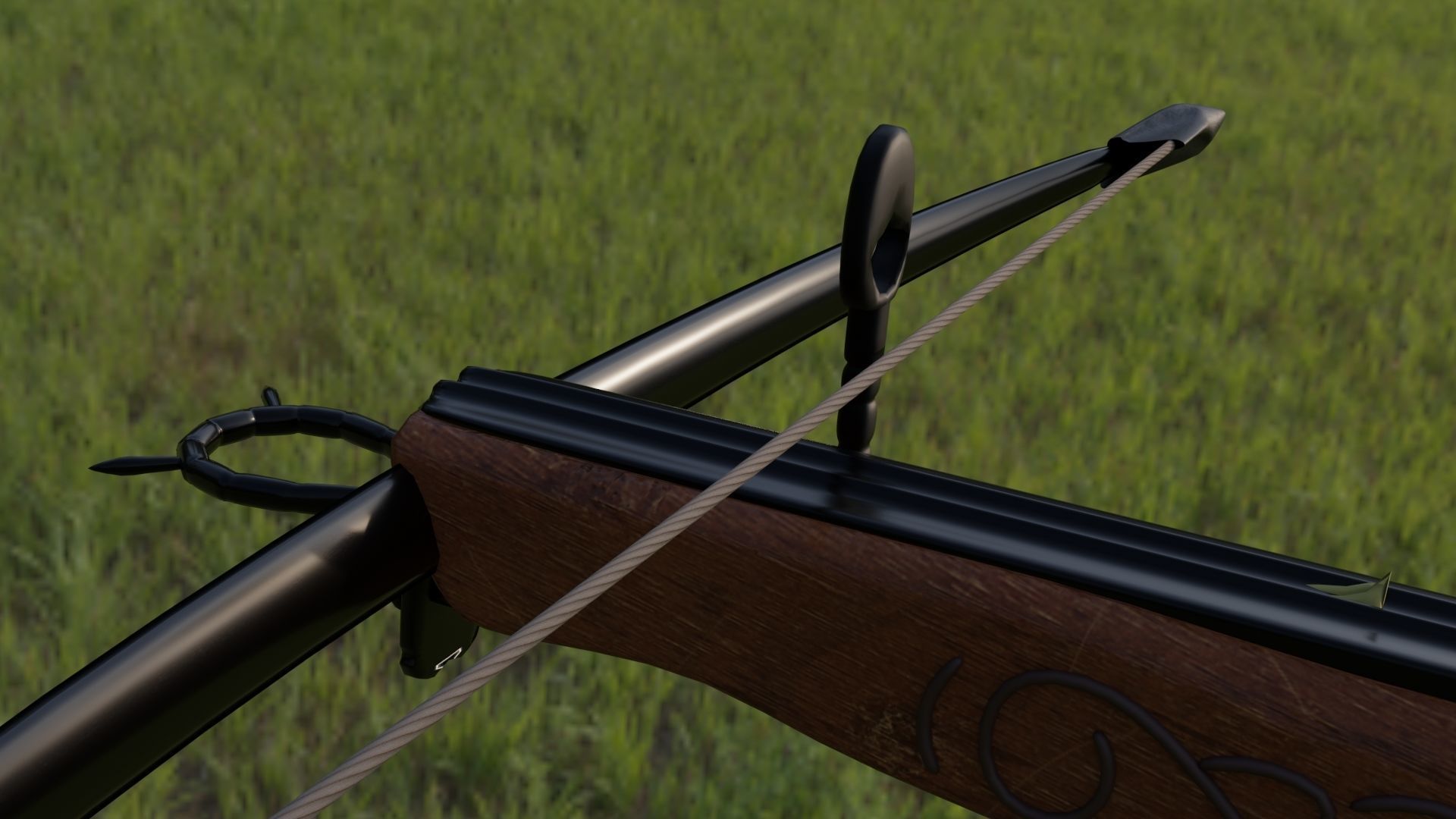 Light Crossbow 3D model_4