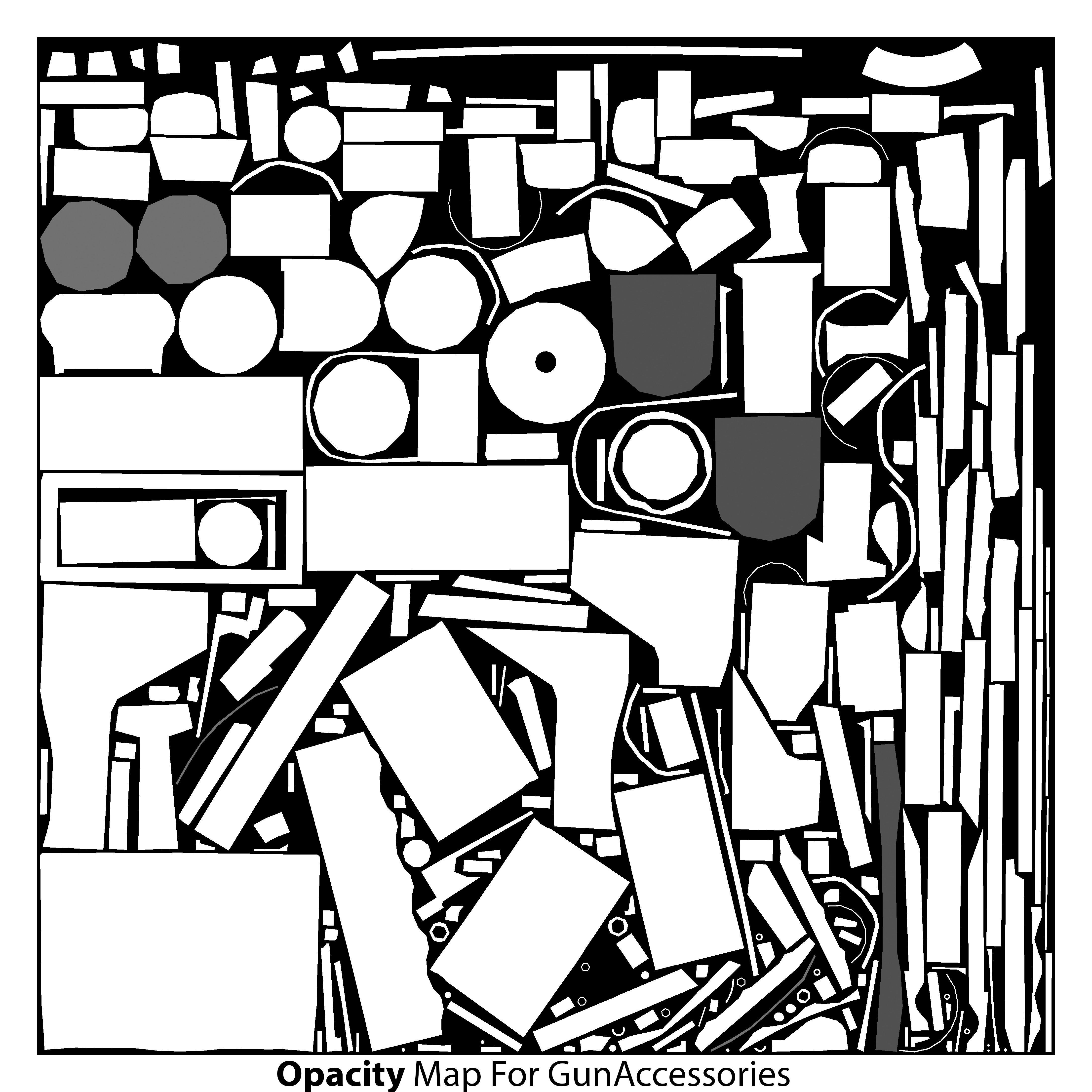 Laugo Arms Alien Pistol with LaserSight Suppressor Low-poly 3D model_18