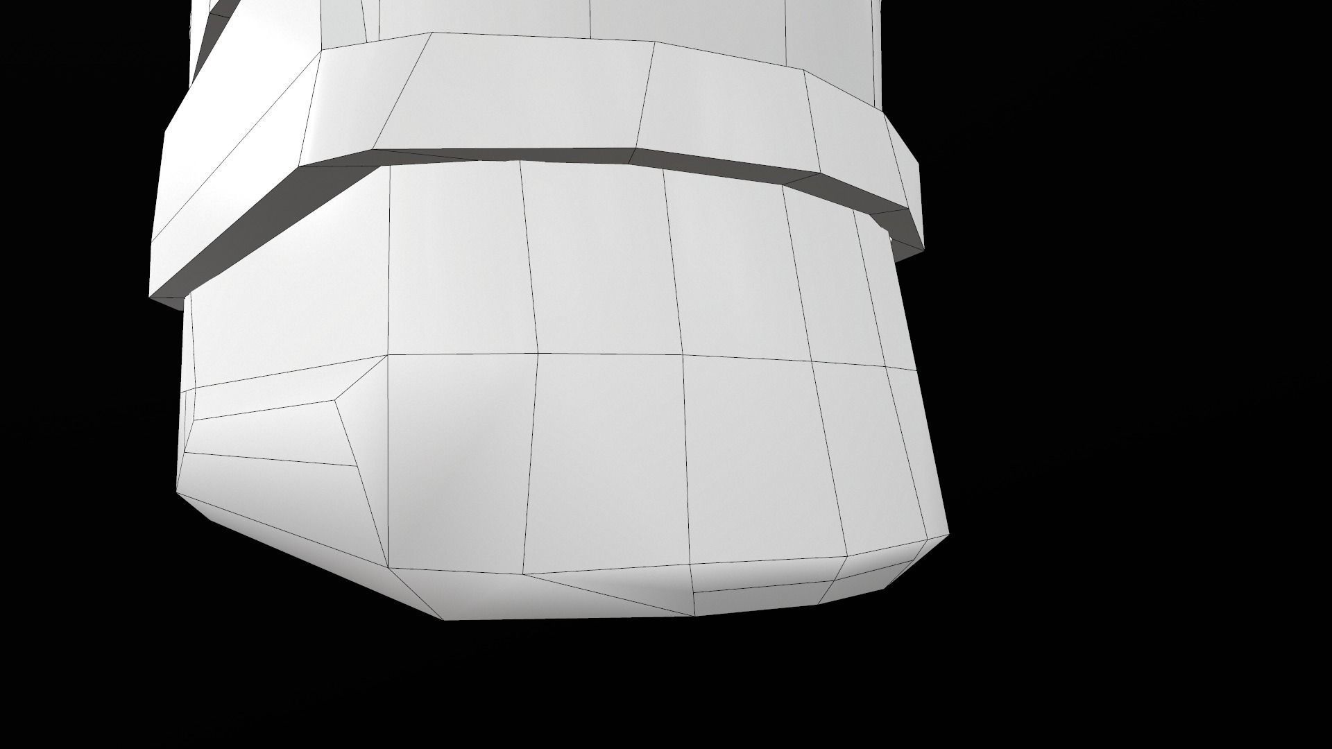 Laugo Arms Alien Pistol with LaserSight Suppressor Low-poly 3D model_53