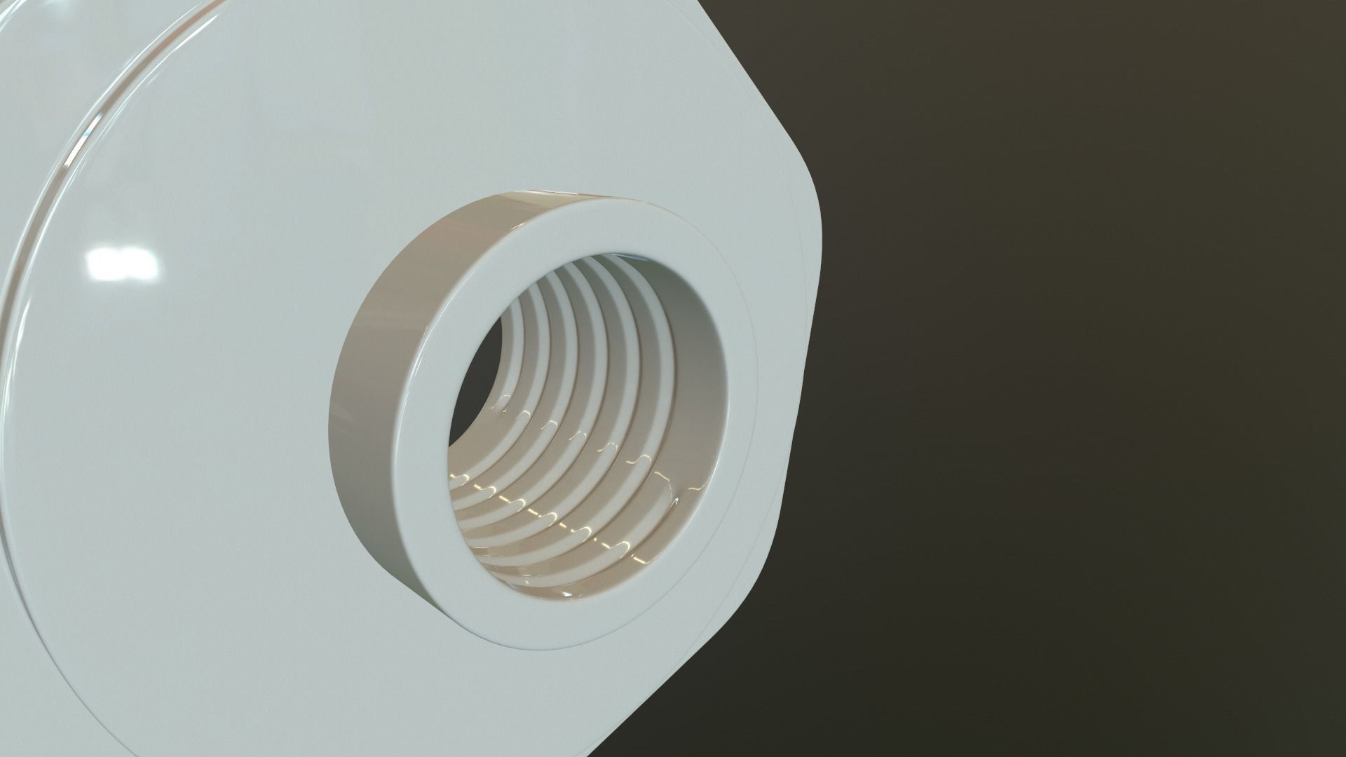 Laugo Arms Alien Pistol with LaserSight Suppressor Low-poly 3D model_82