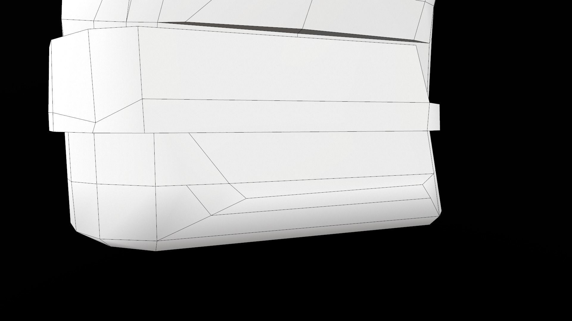 Laugo Arms Alien Pistol with LaserSight Suppressor Low-poly 3D model_52