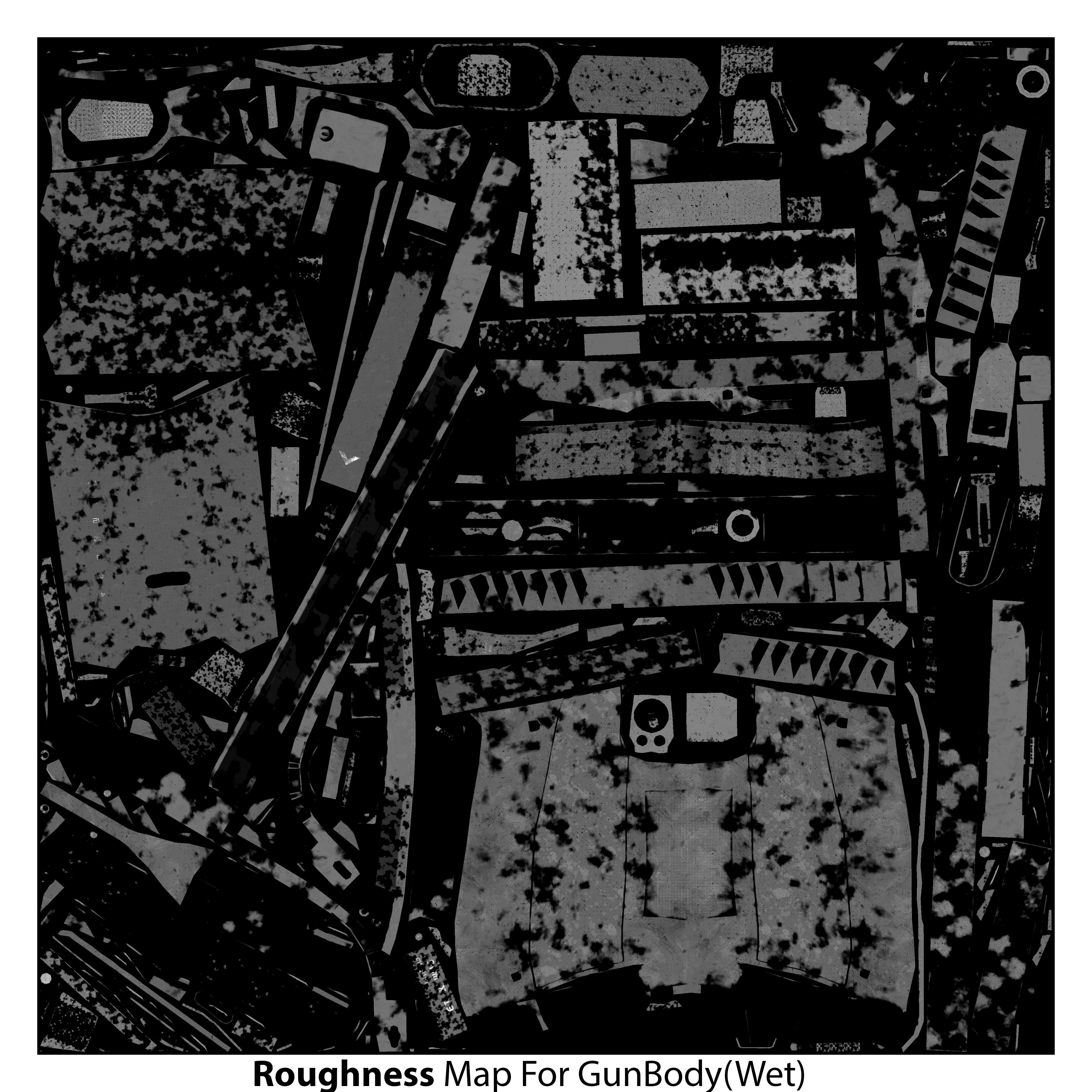 Laugo Arms Alien Pistol with LaserSight Suppressor Low-poly 3D model_31