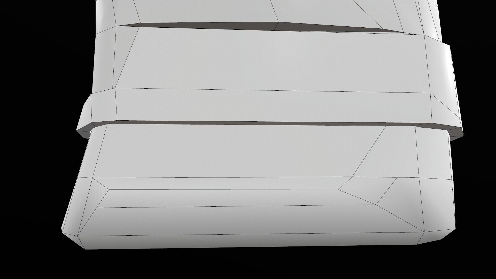 Laugo Arms Alien Pistol with LaserSight Suppressor Low-poly 3D model_54