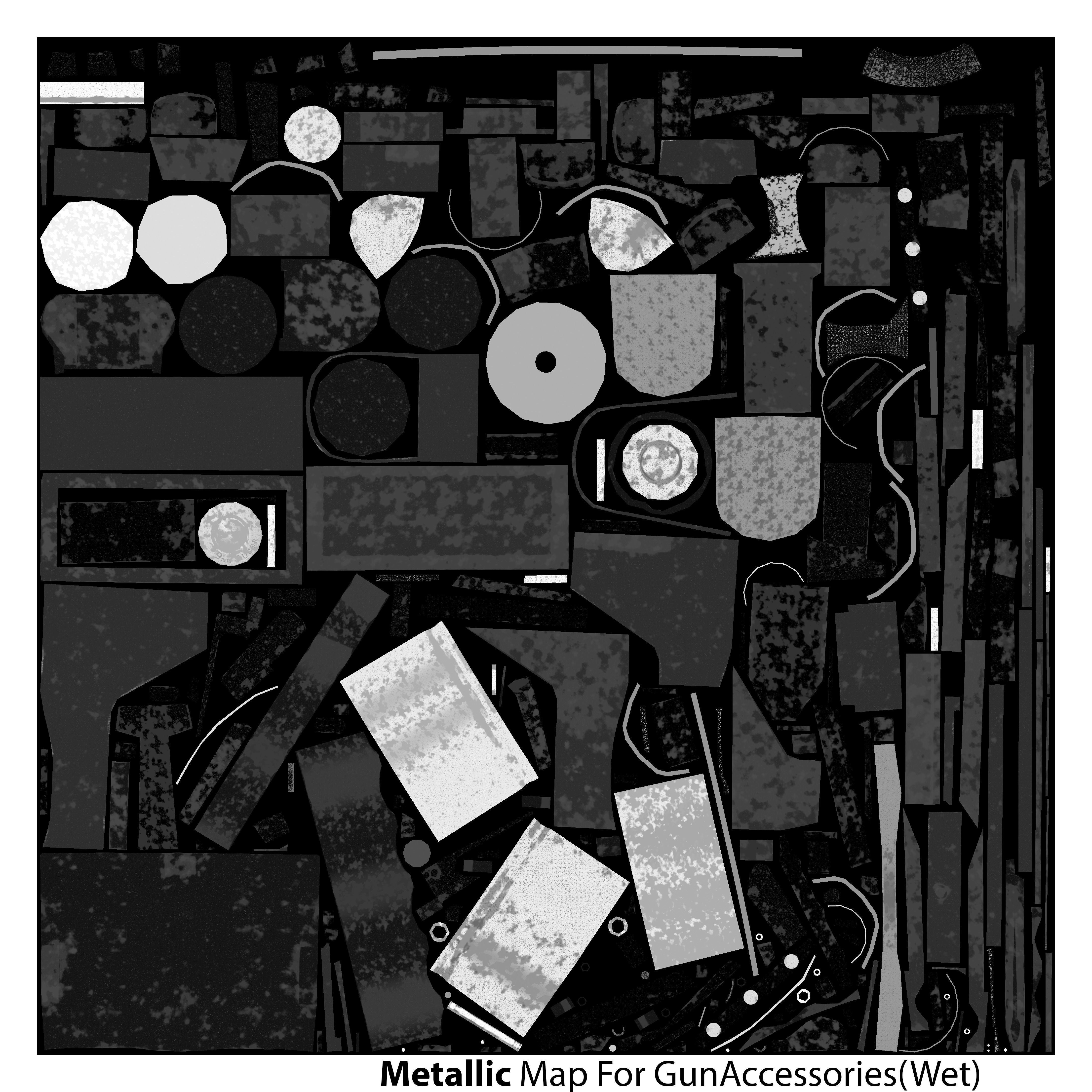 Laugo Arms Alien Pistol with LaserSight Suppressor Low-poly 3D model_21