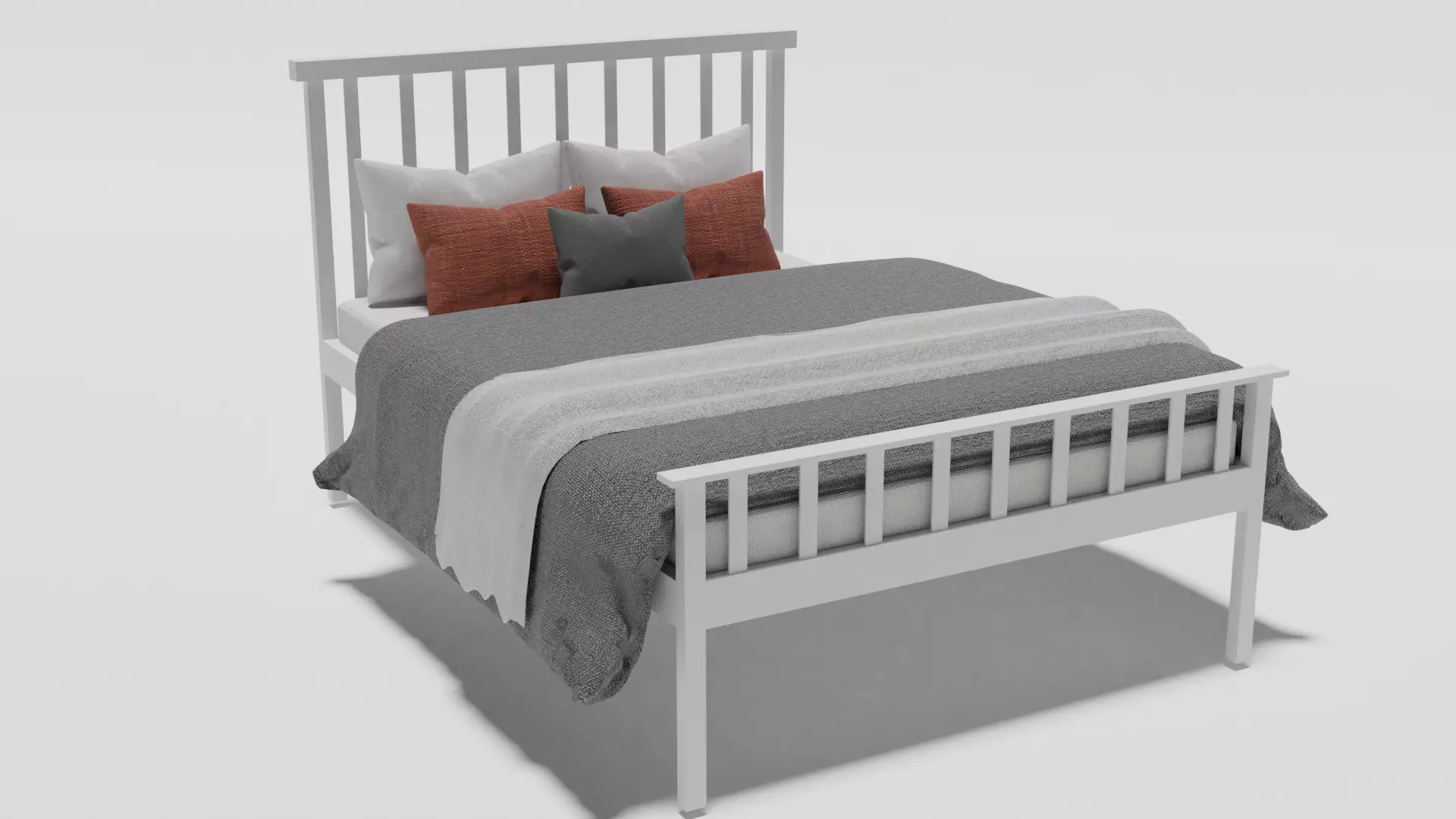 BEDSTEAD bed frame 3D model