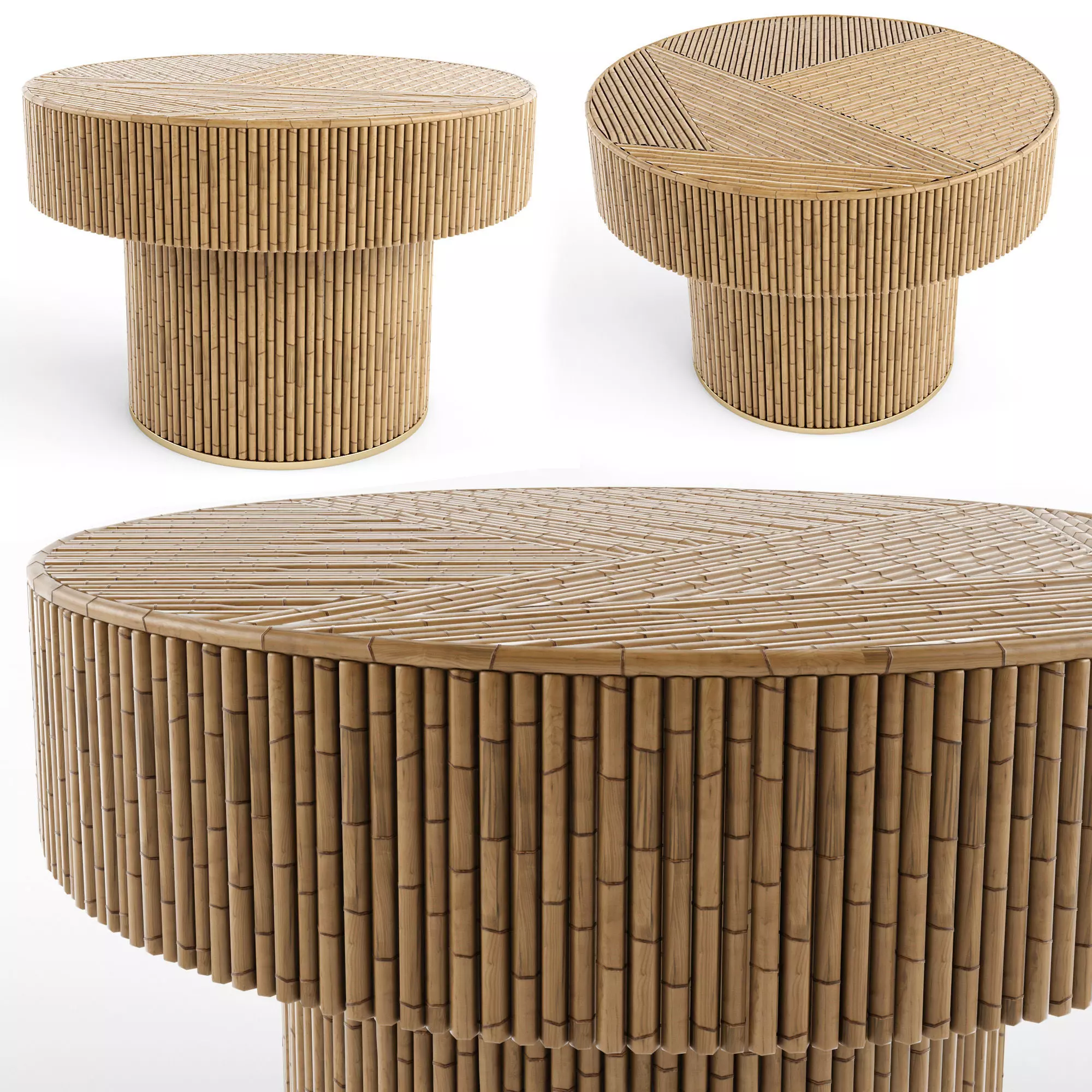 Elton side table 3D model