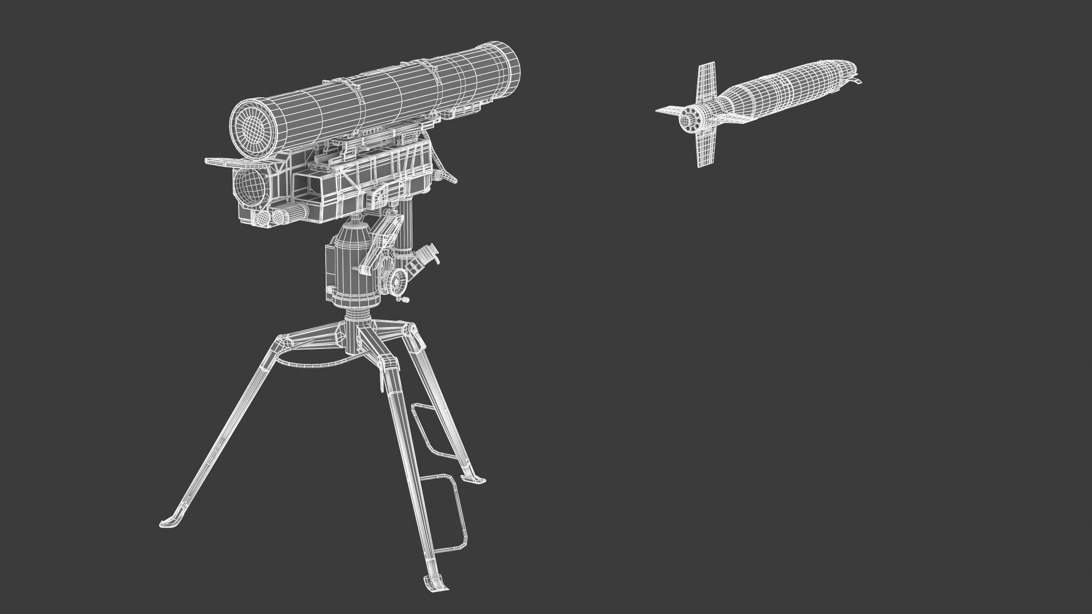 9M133 Kornet 3D model_16