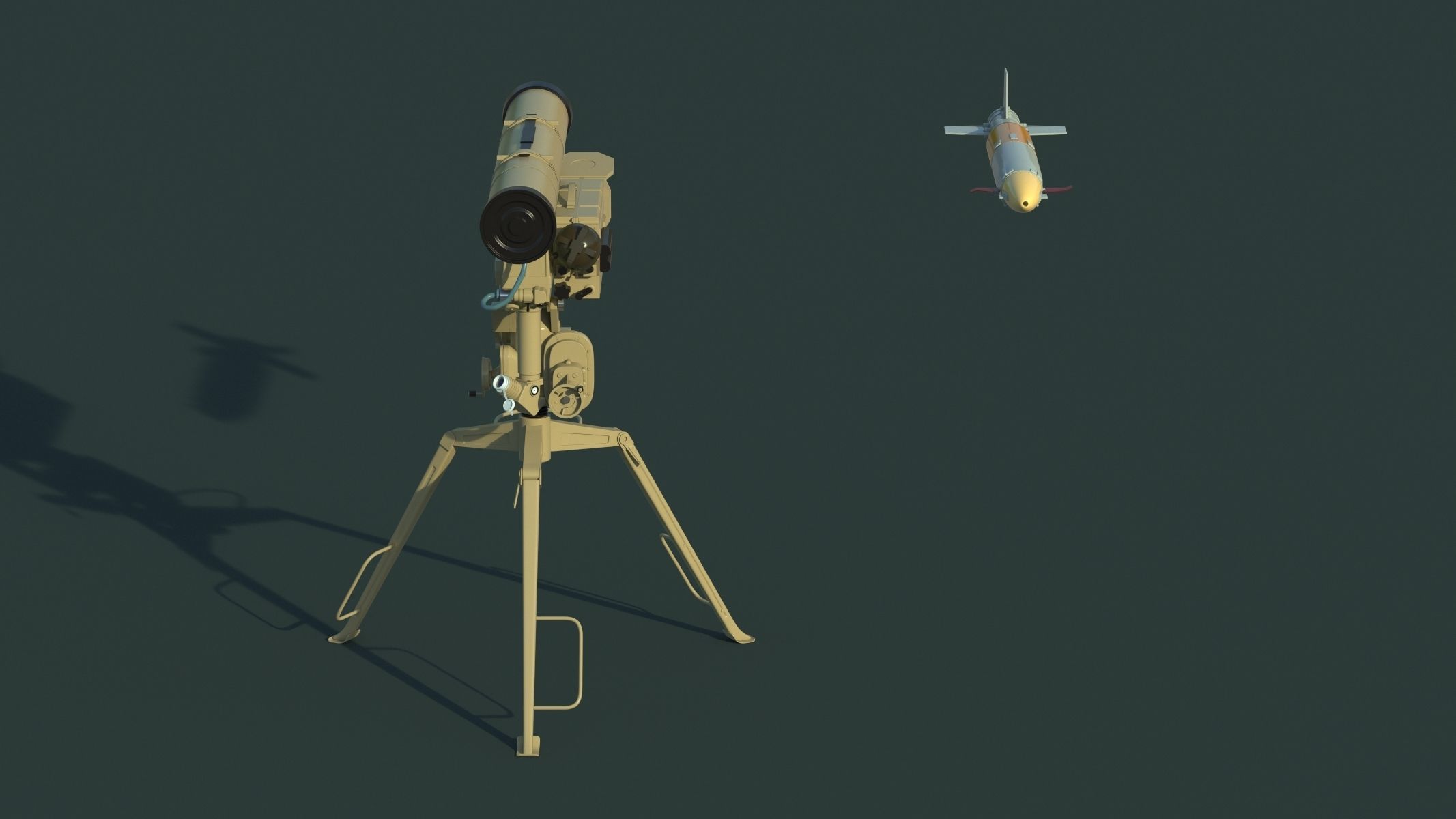 9M133 Kornet 3D model_4