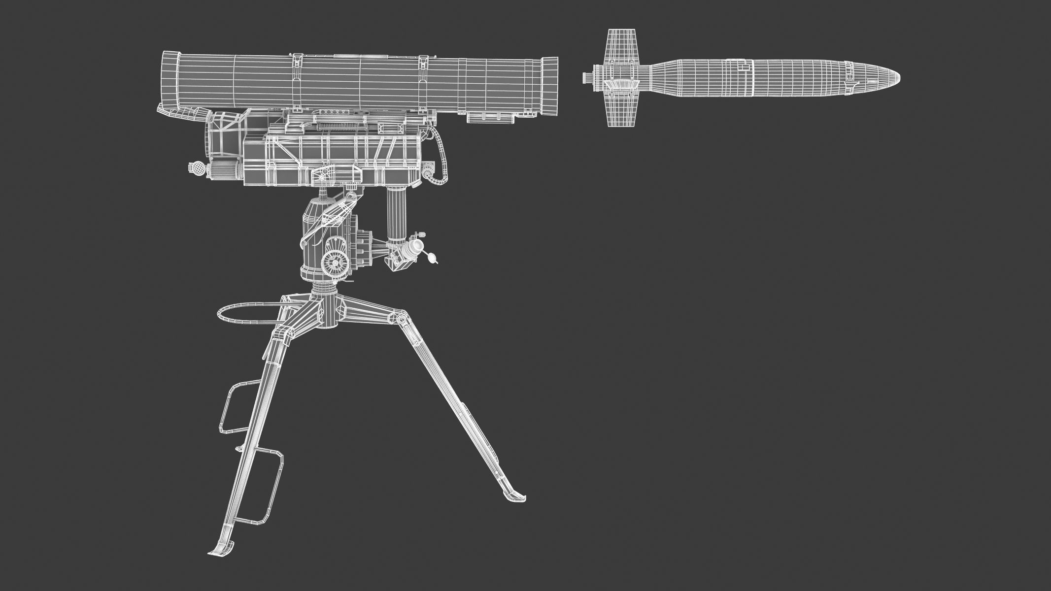 9M133 Kornet 3D model_15