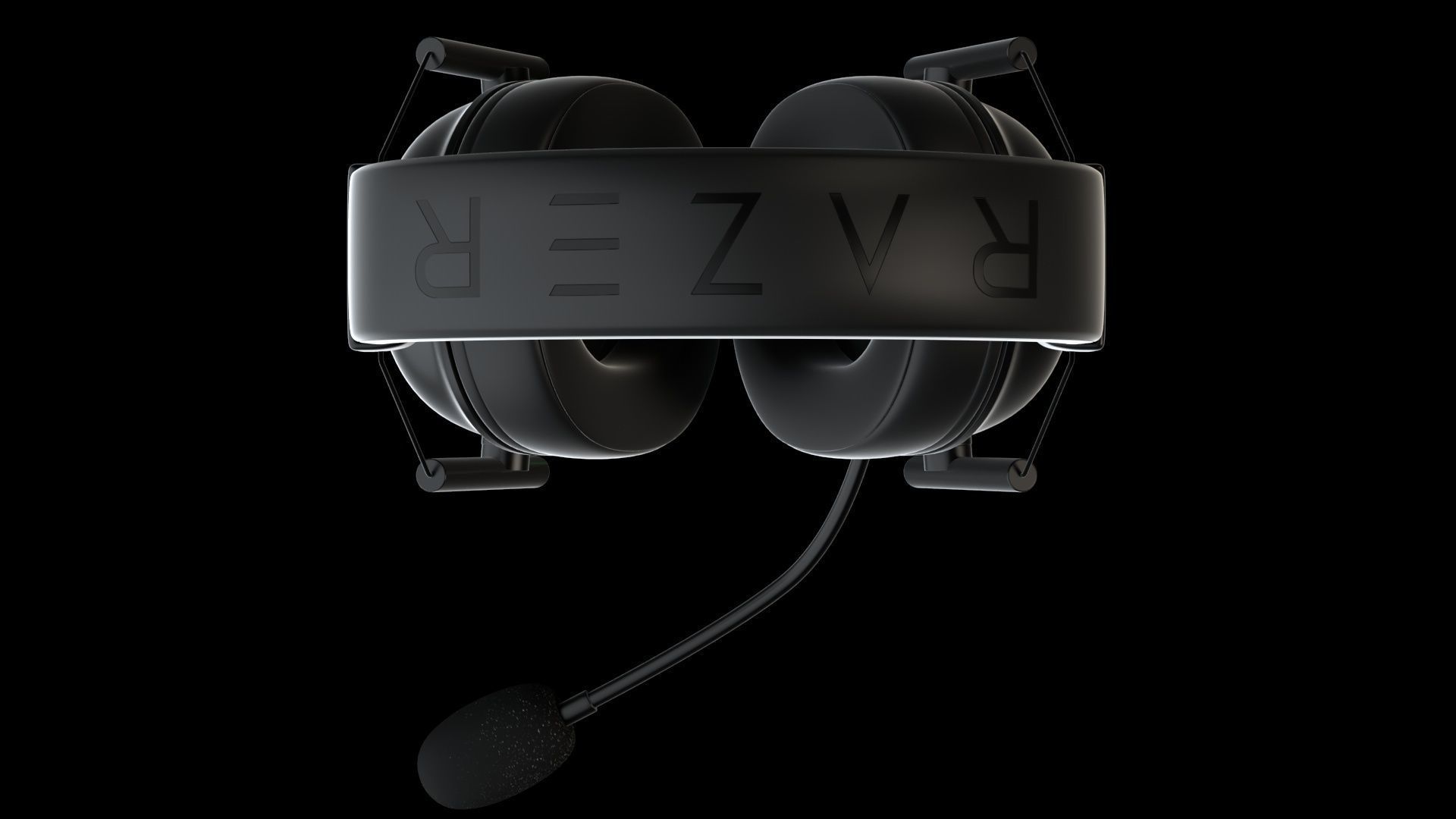 Razer-black-shark-v2 headset 3D model_2